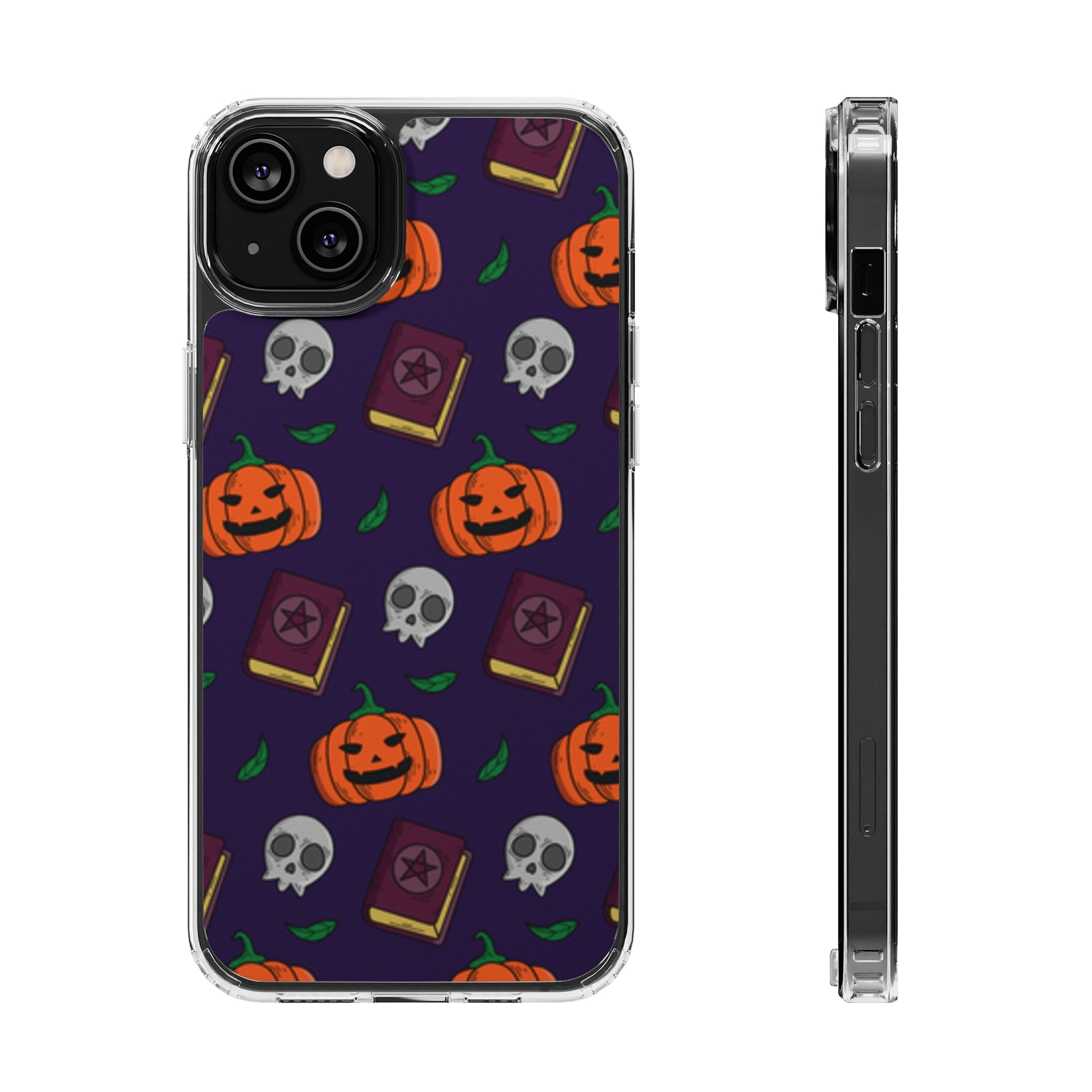 Halloween - iPhone Clear Cases iPhone 14 Plus Without gift packaging - phone cases