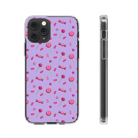 Purple Candy - iPhone Clear Cases iPhone 11 Pro Without gift packaging - phone cases