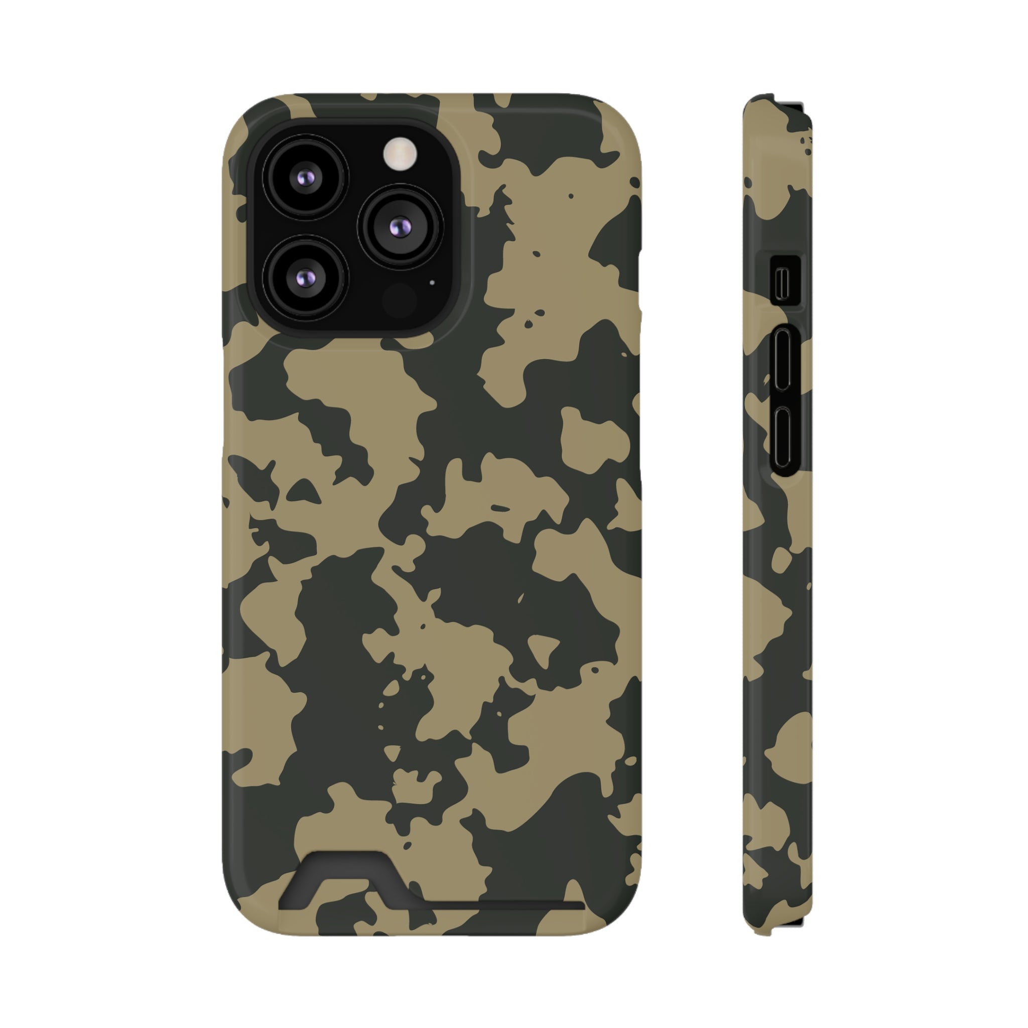 Army Skin - Card Holder Cases iPhone 13 Pro Glossy Without gift packaging - phone cases