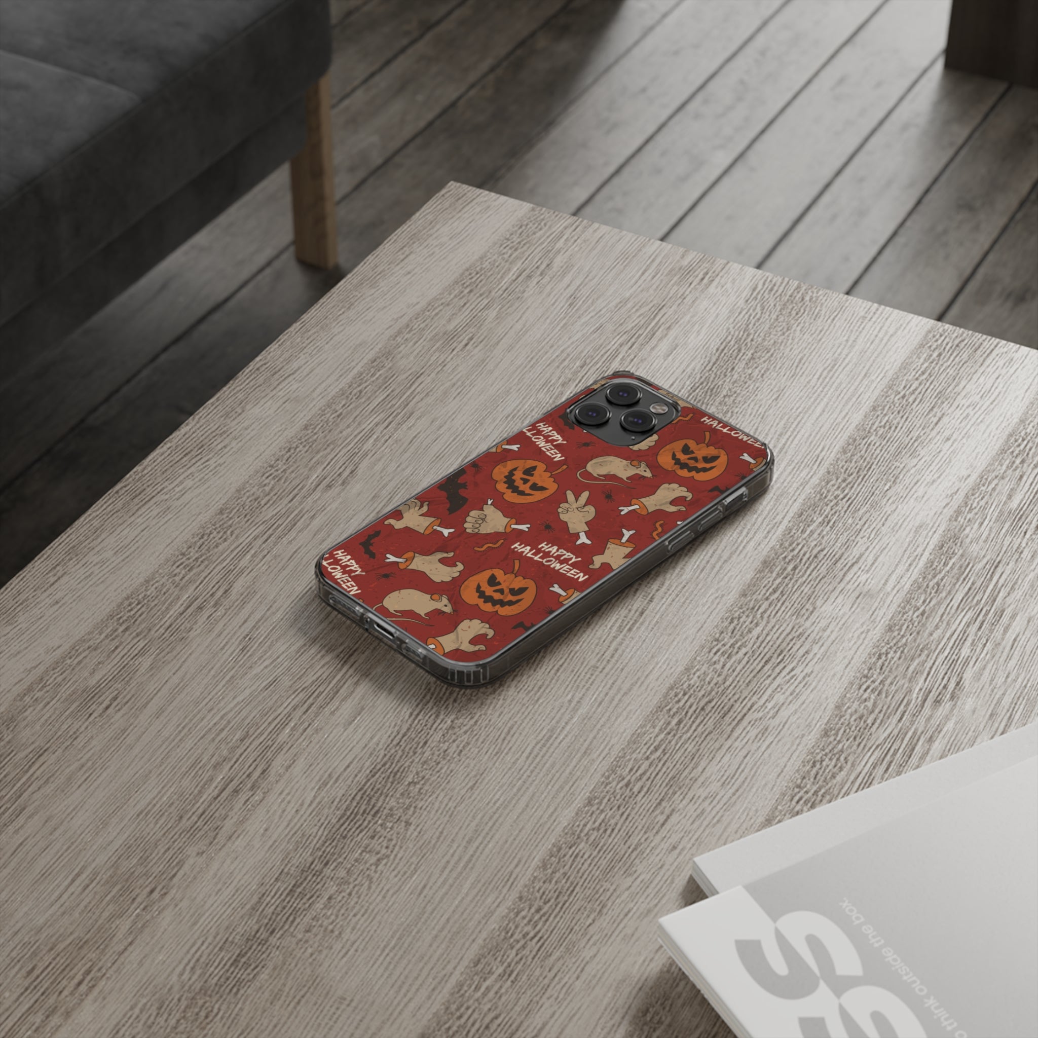 Halloween - iPhone Clear Cases - phone cases