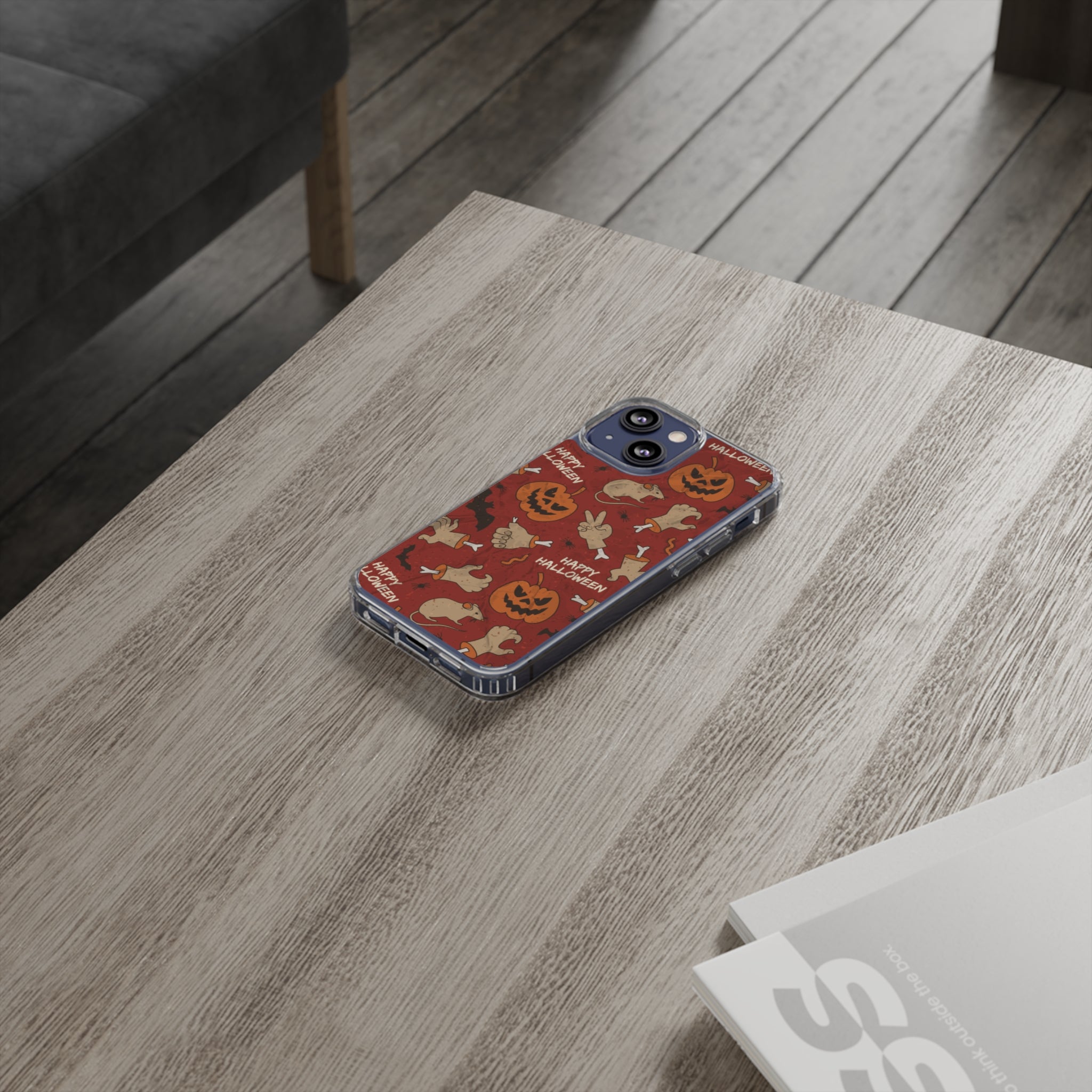 Halloween - iPhone Clear Cases - phone cases
