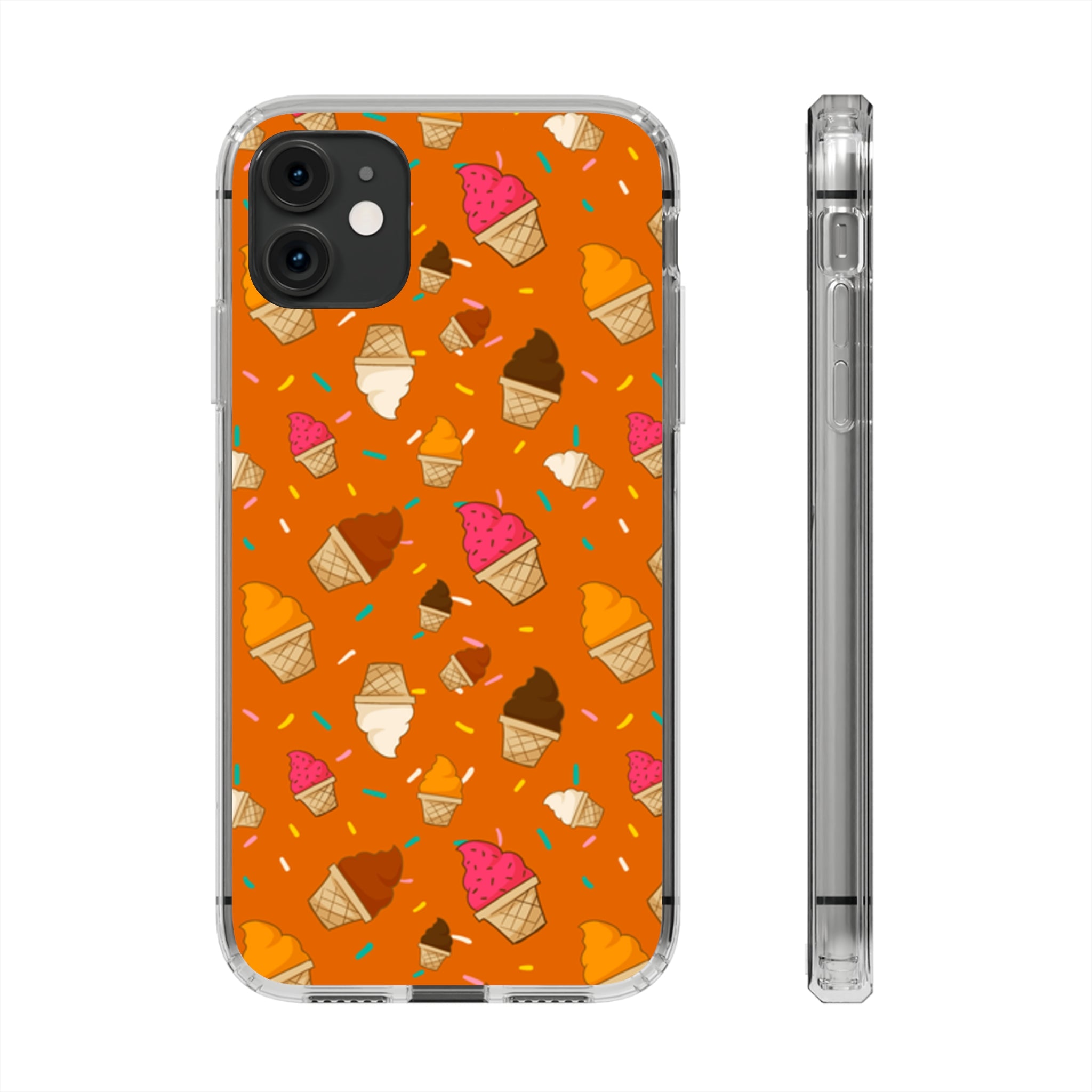 Ice Cream - iPhone Clear Cases iPhone 11 Without gift packaging - phone cases