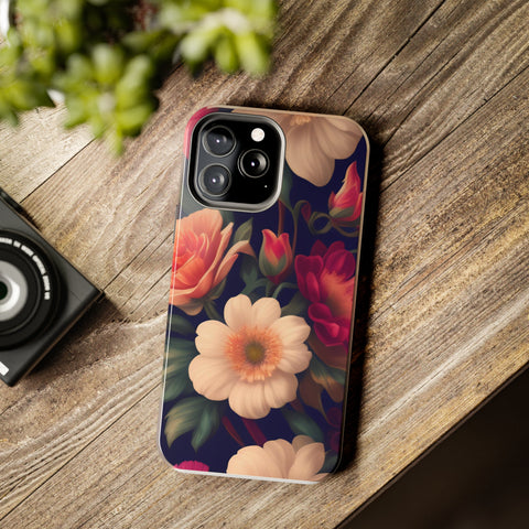 floral - iPhone Tough Cases - phone cases