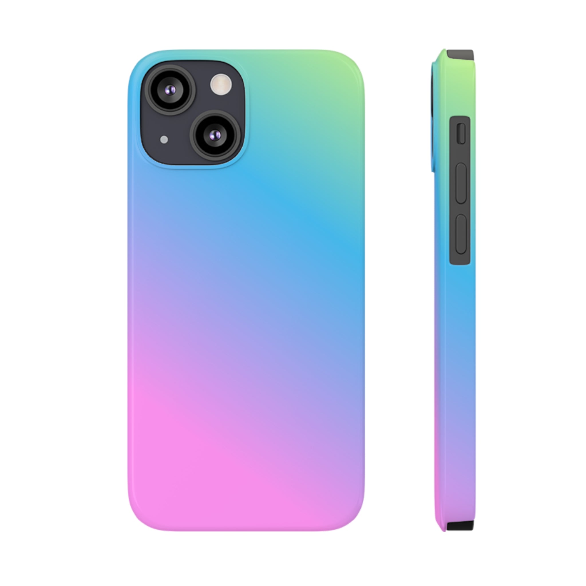 Gradient Colored - iPhone Slim Cases iPhone 13 Mini - phone cases