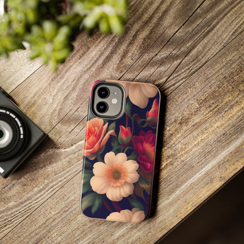 floral - iPhone Tough Cases - phone cases