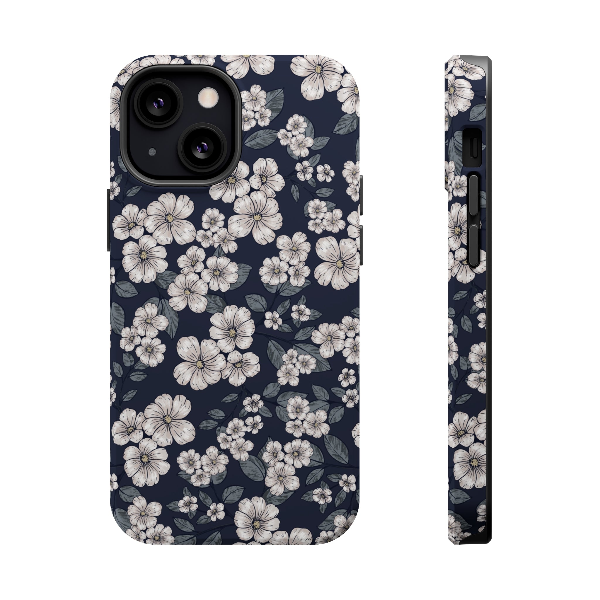 Floral - MagSafe Cases iPhone 13 Mini Matte - phone cases