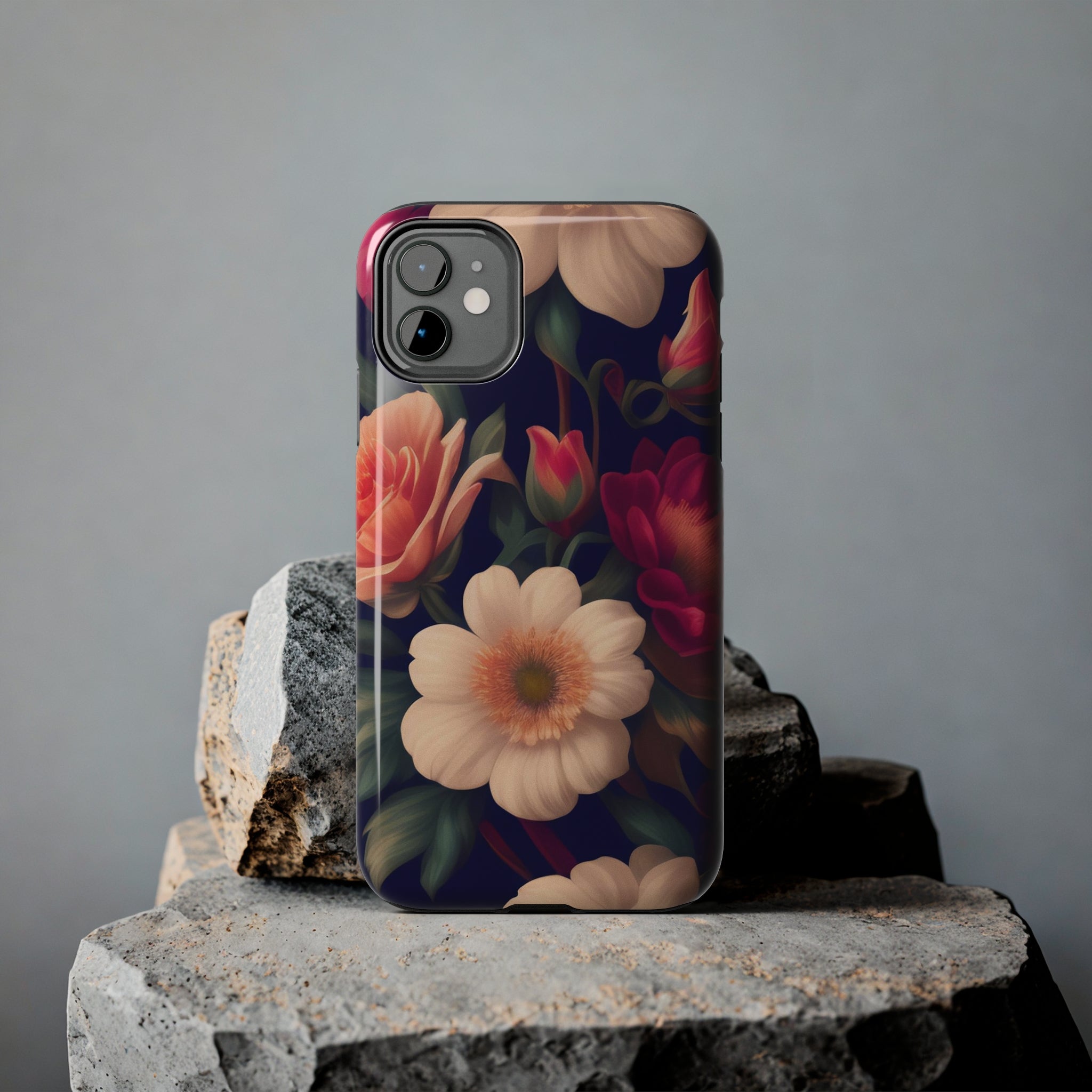 floral - iPhone Tough Cases - phone cases