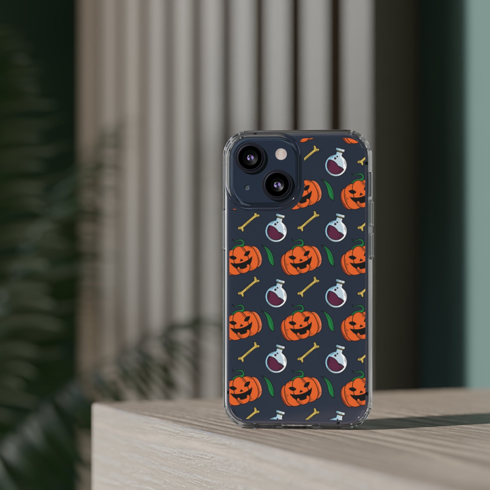 Halloween - iPhone Clear Cases - phone cases