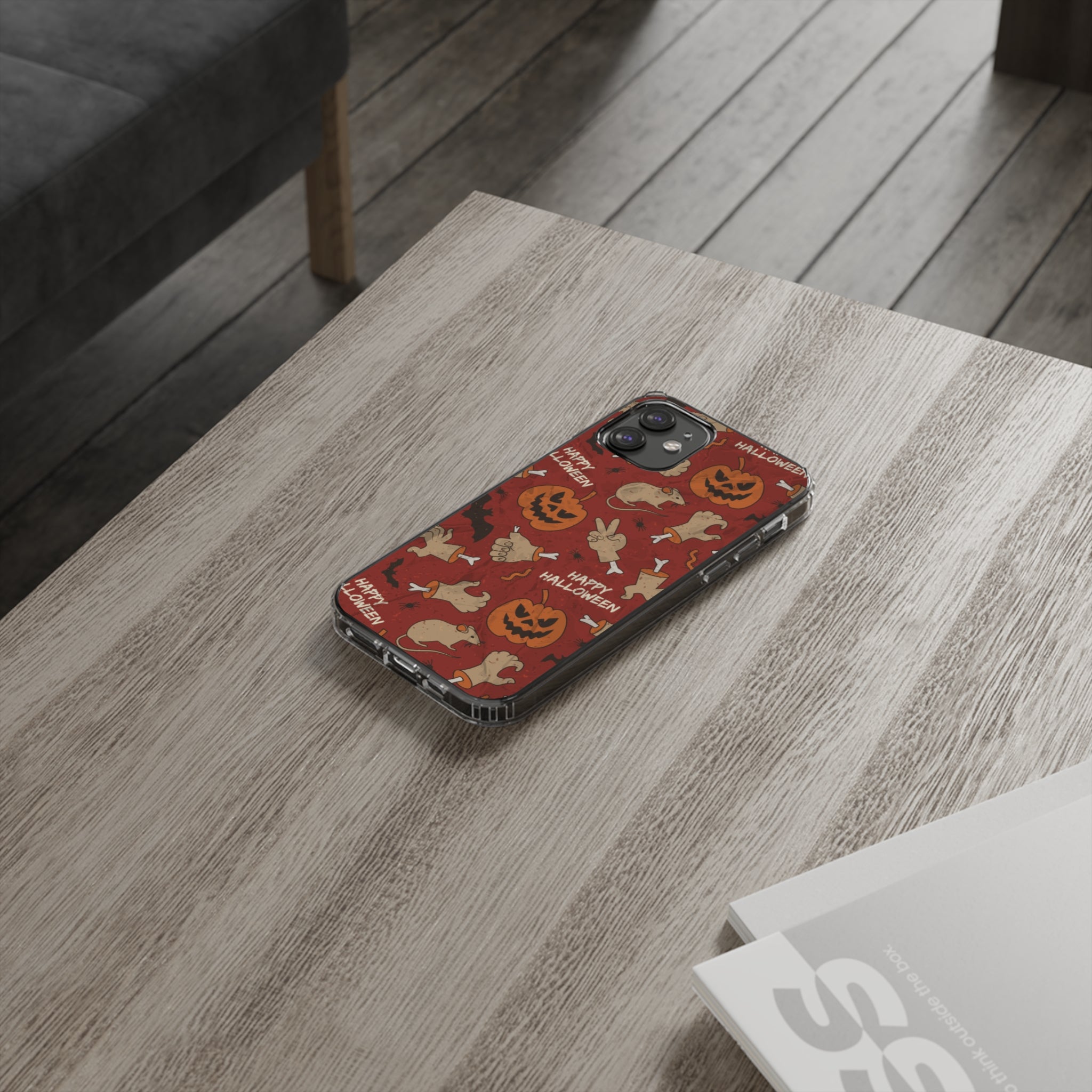 Halloween - iPhone Clear Cases - phone cases