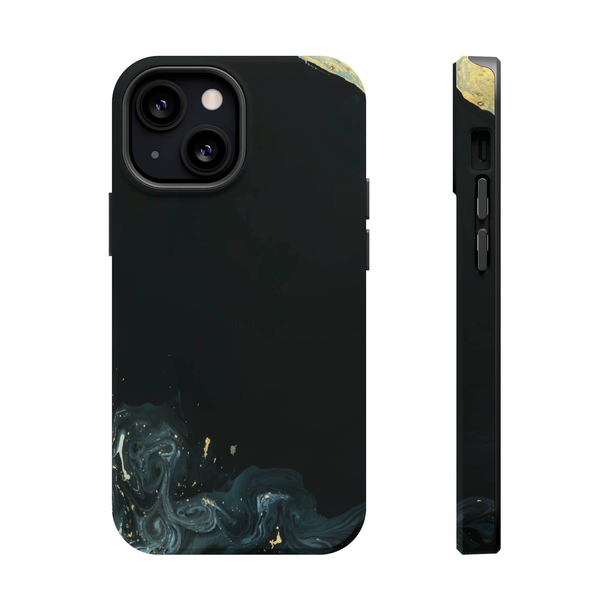 Golden liquid oil - MagSafe Cases iPhone 13 Mini Matte - phone cases