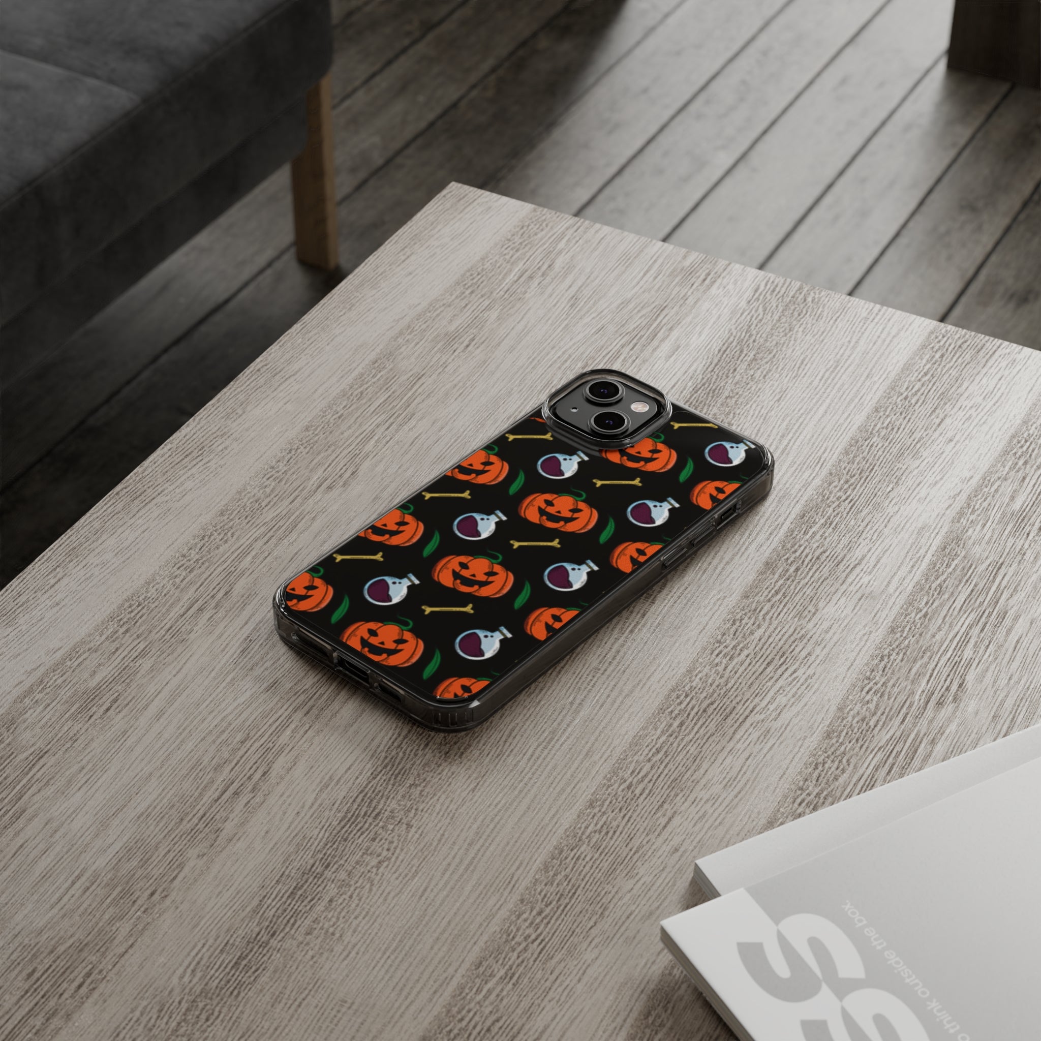 Halloween - iPhone Clear Cases - phone cases