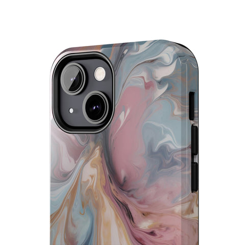 Liquid colored marble - iPhone Tough Cases - phone cases