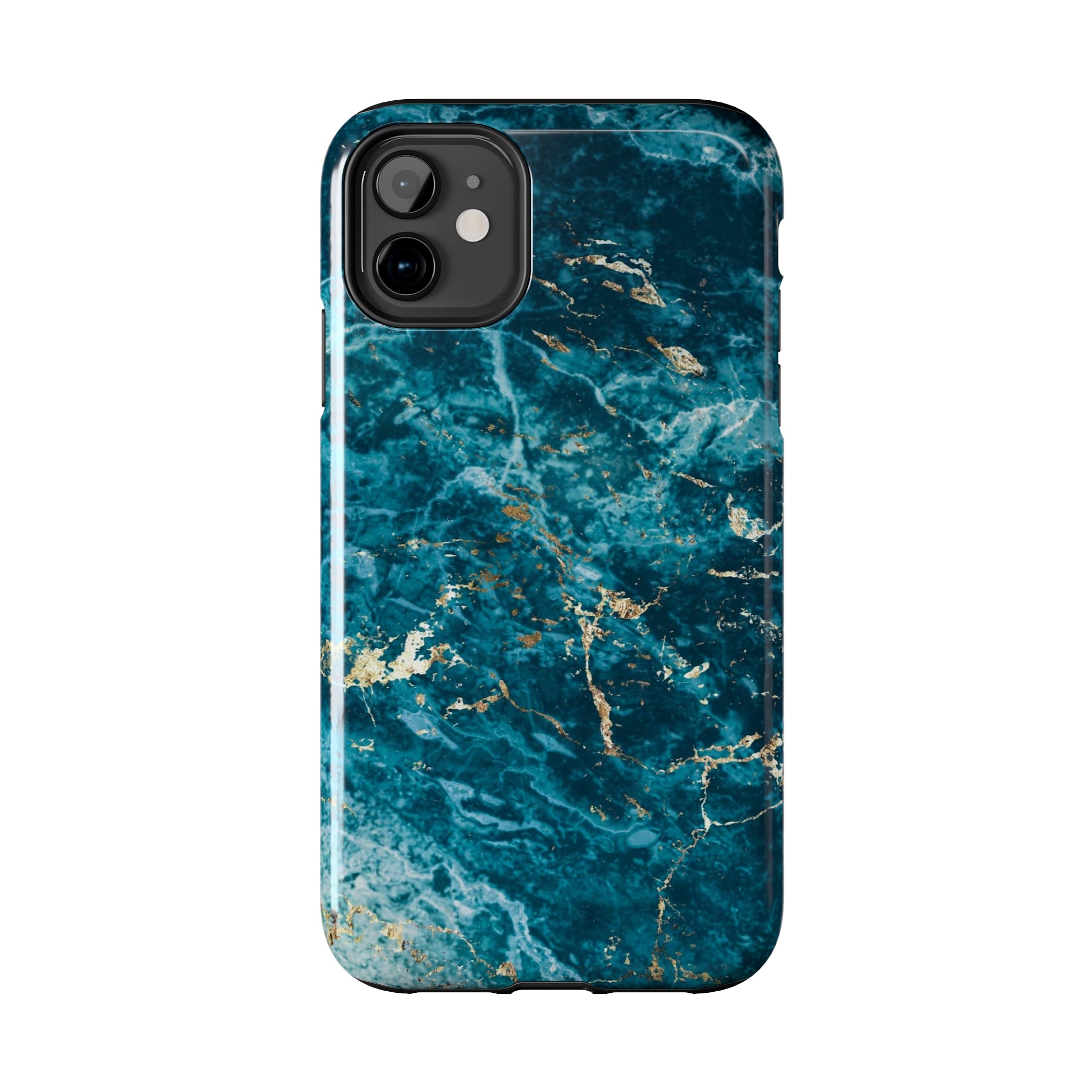 Liquid Blue marble - iPhone Tough Cases - phone cases