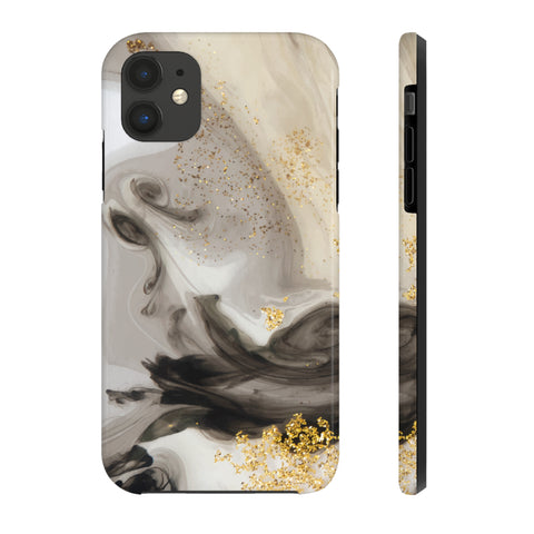 Gold Glitter - iPhone Tough Cases iPhone 11 - phone cases