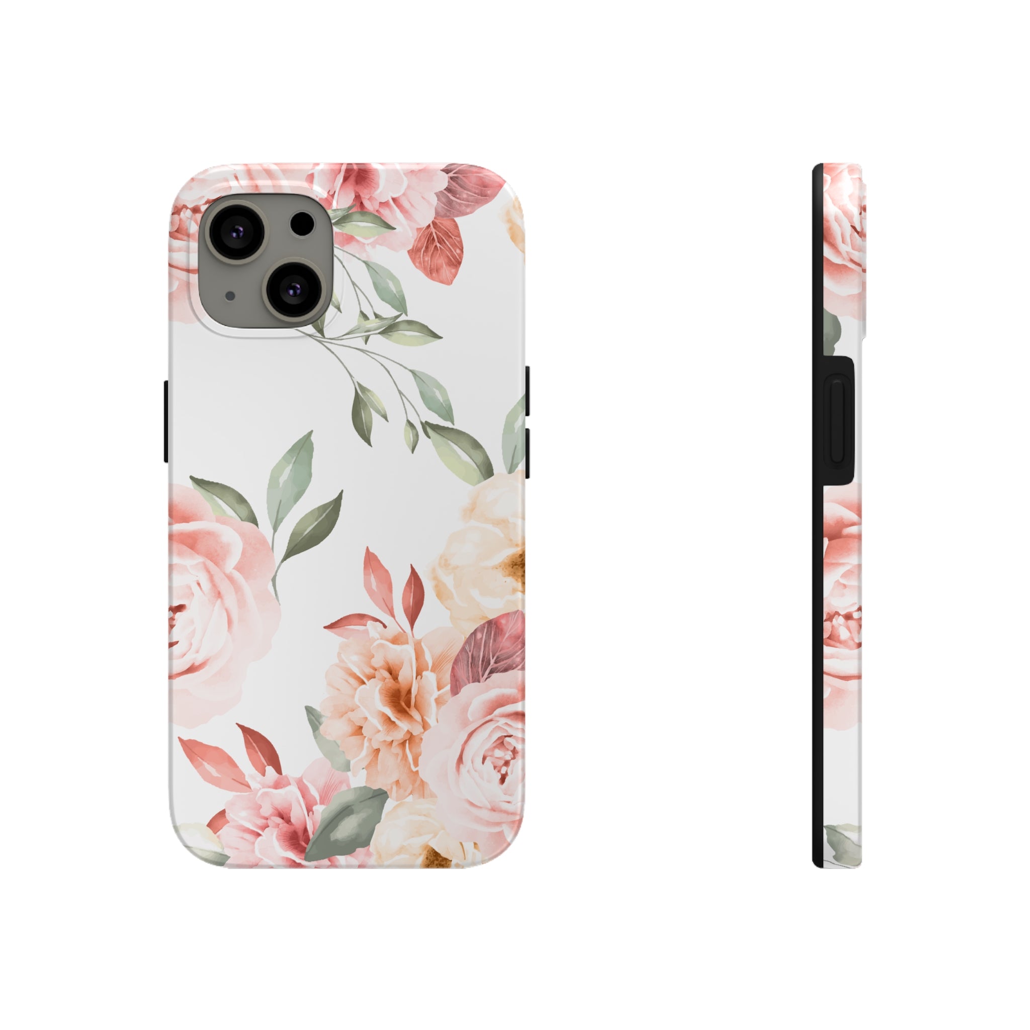 Vintage Floral - iPhone Tough Cases iPhone 13 - phone cases