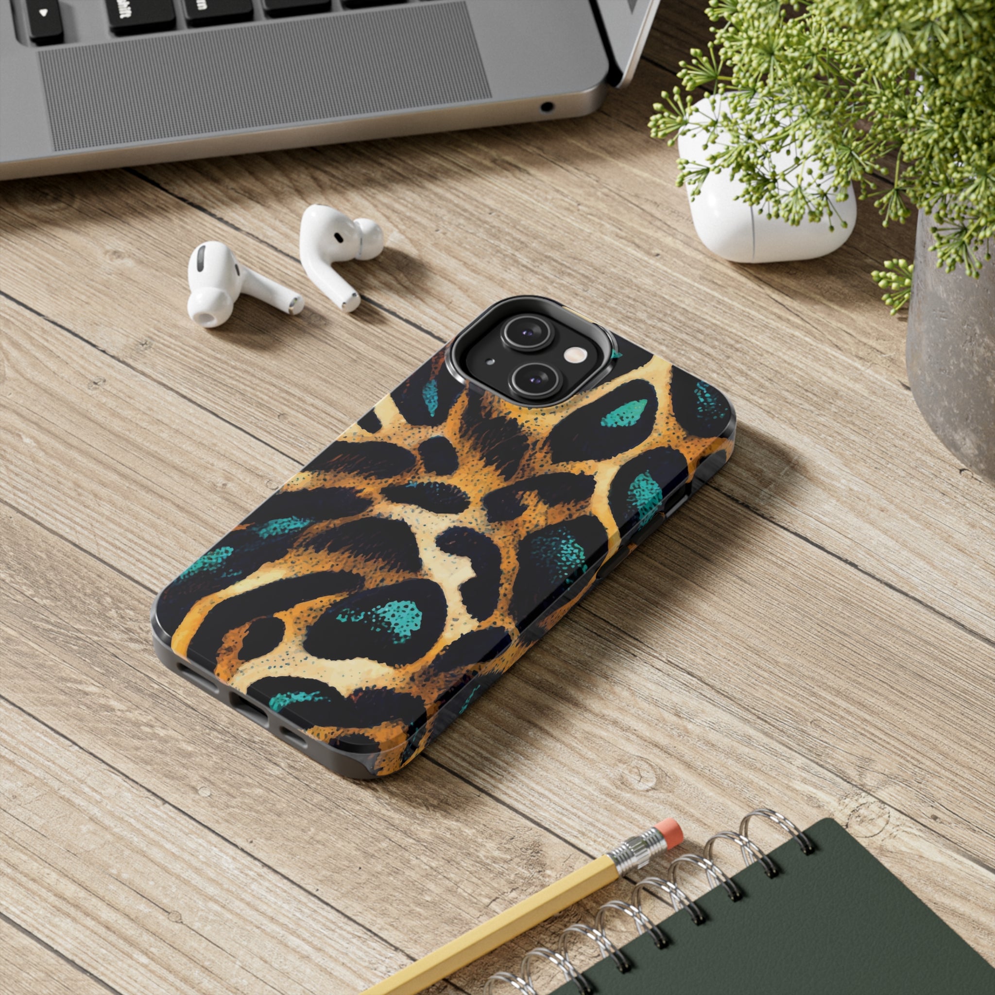 Dark Leopard - iPhone Tough Cases - phone cases