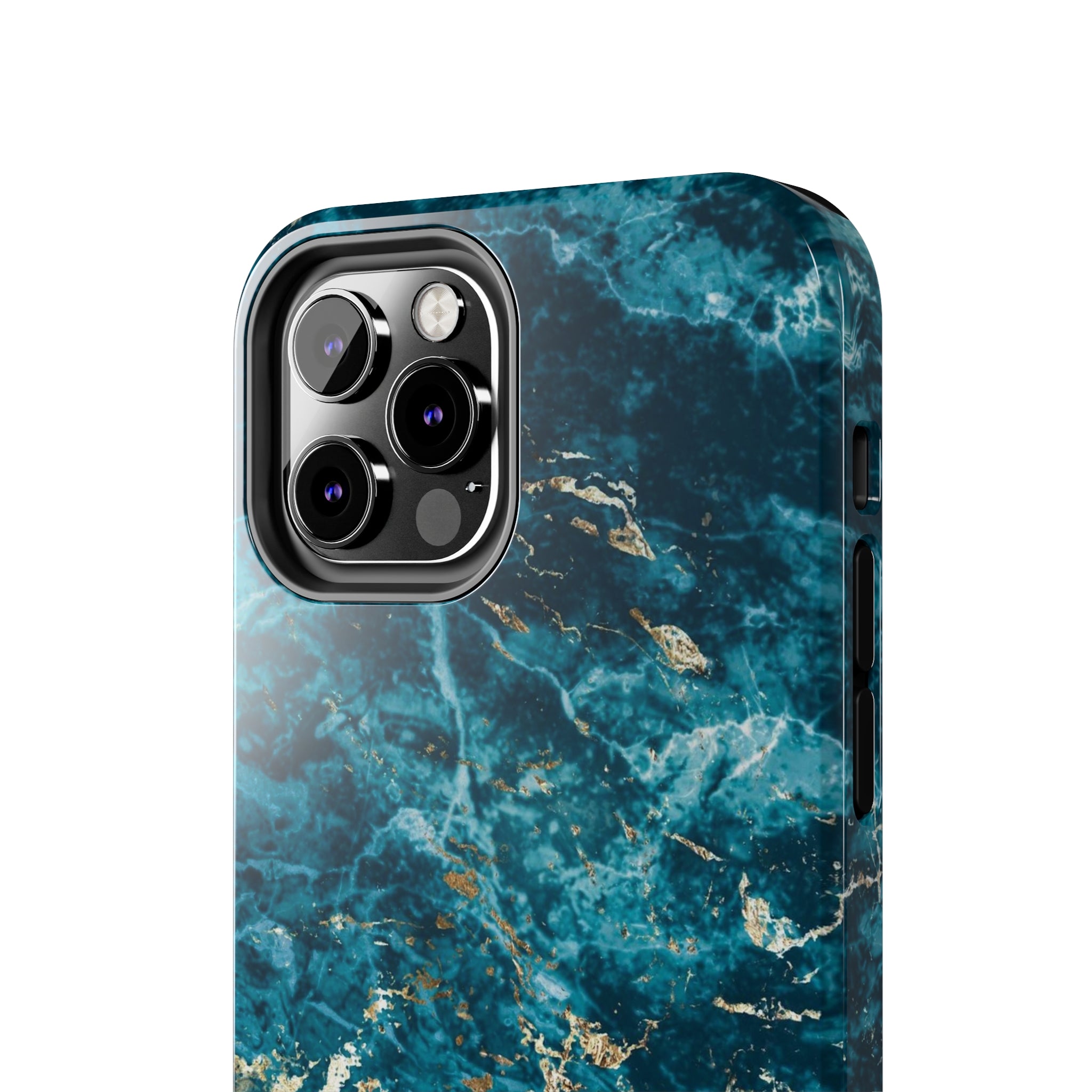 Liquid Blue marble - iPhone Tough Cases - phone cases