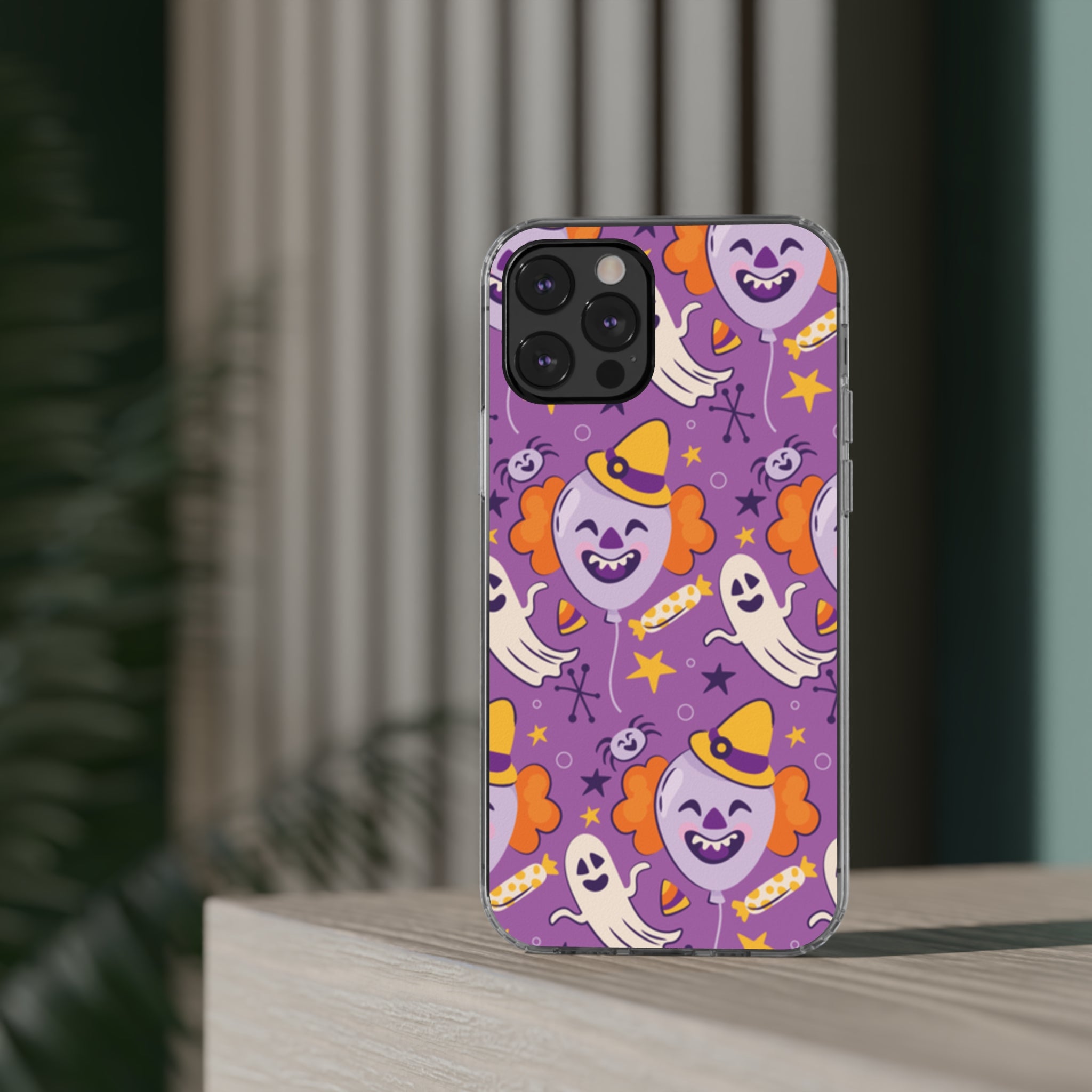 Halloween - iPhone Clear Cases - phone cases