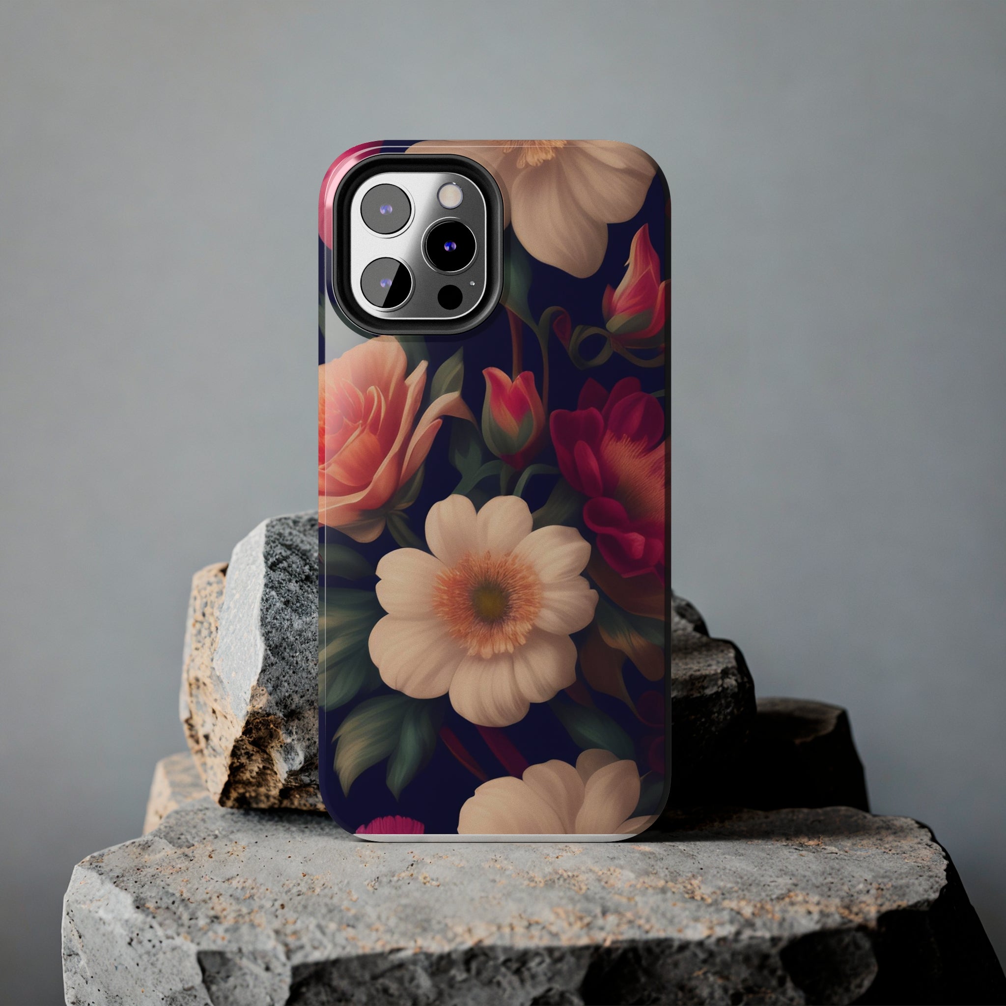 floral - iPhone Tough Cases - phone cases