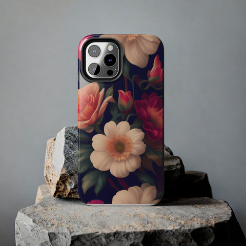 floral - iPhone Tough Cases - phone cases