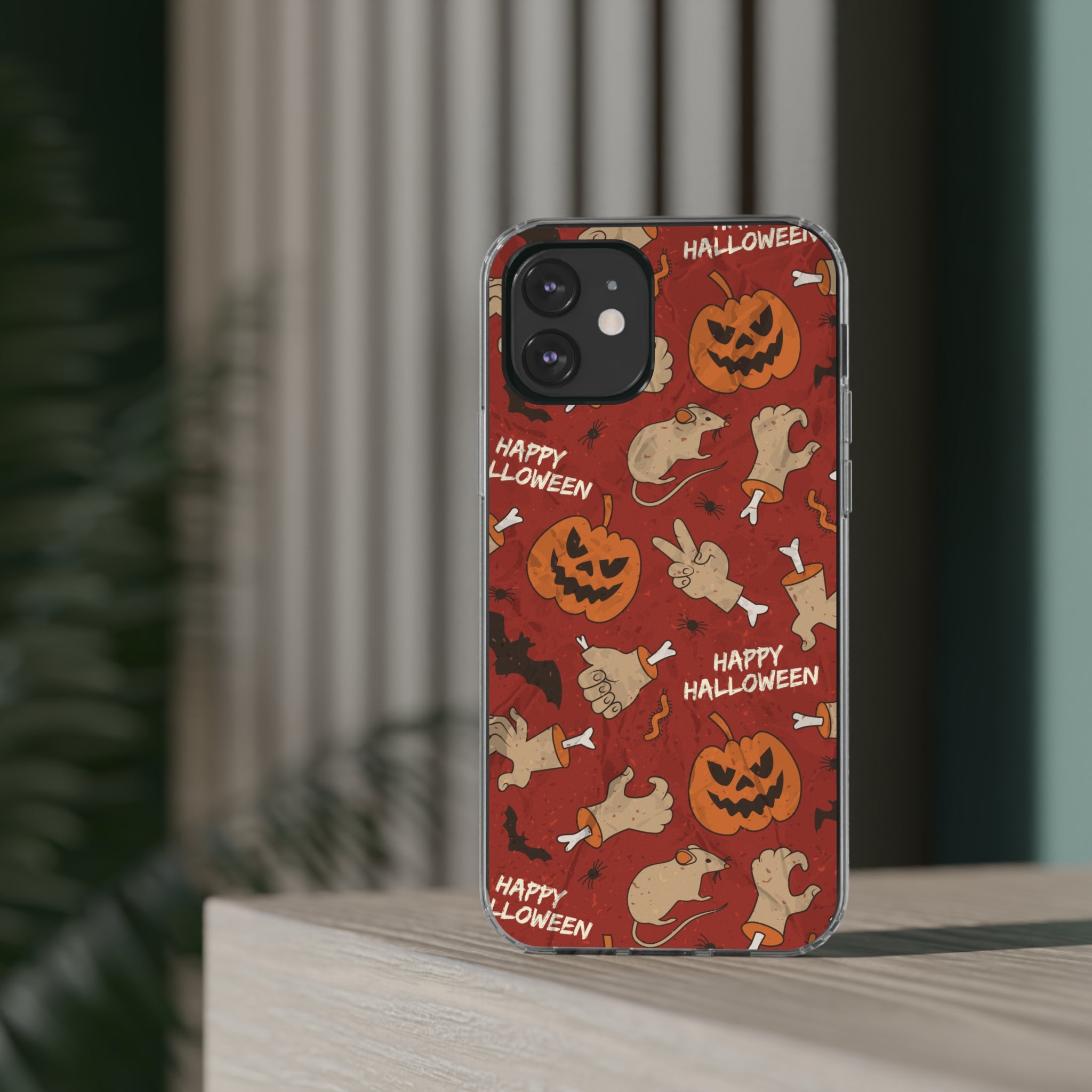 Halloween - iPhone Clear Cases - phone cases