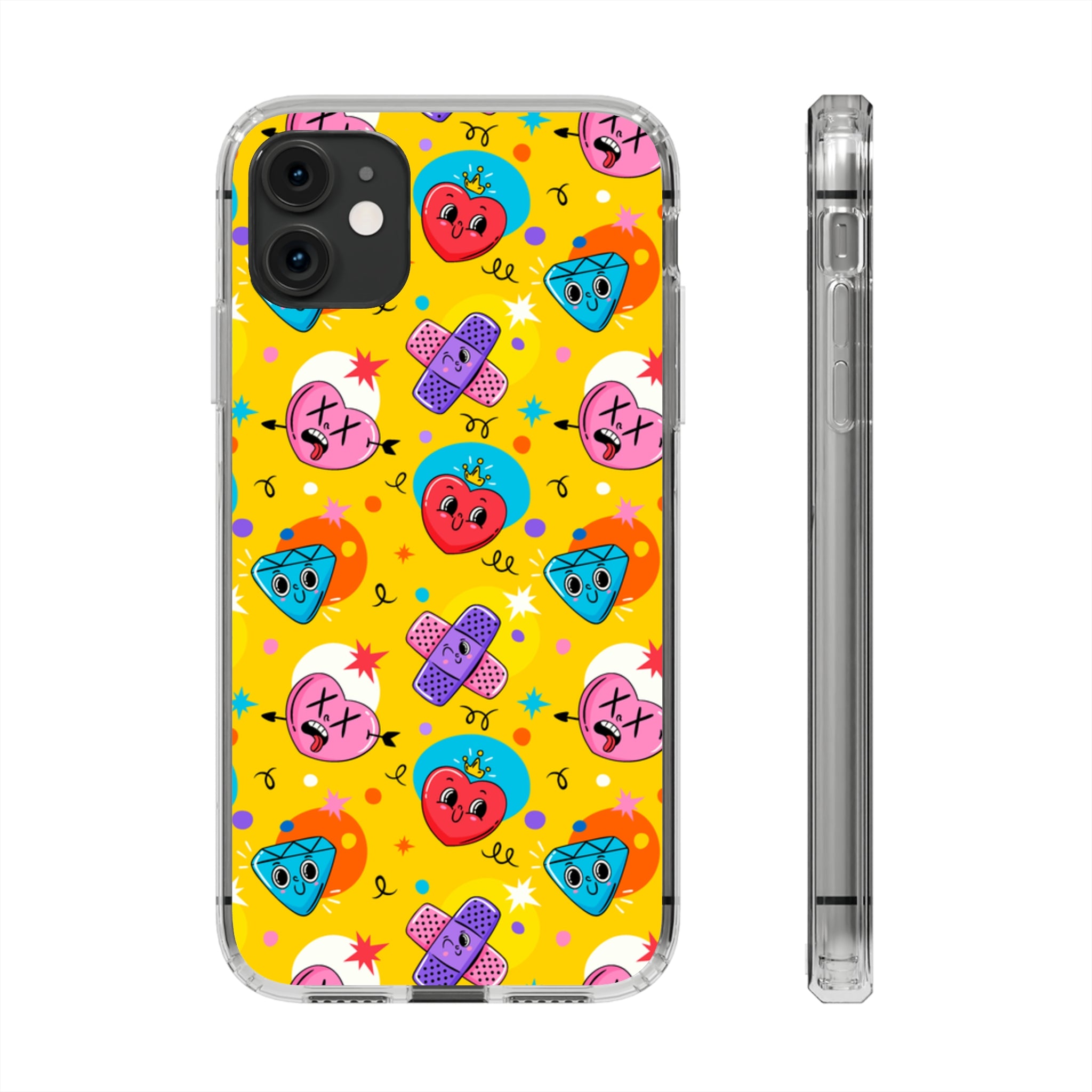 Funny Cartoon - iPhone Clear Cases iPhone 11 Without gift packaging - phone cases