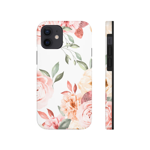 Vintage Floral - iPhone Tough Cases iPhone 12 Mini - phone cases