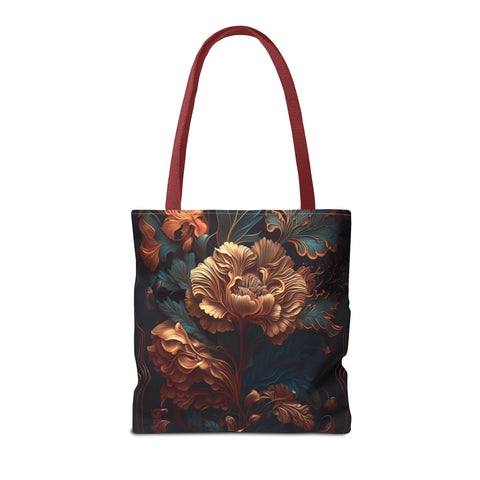 Tote Bag | Dark Floral Design