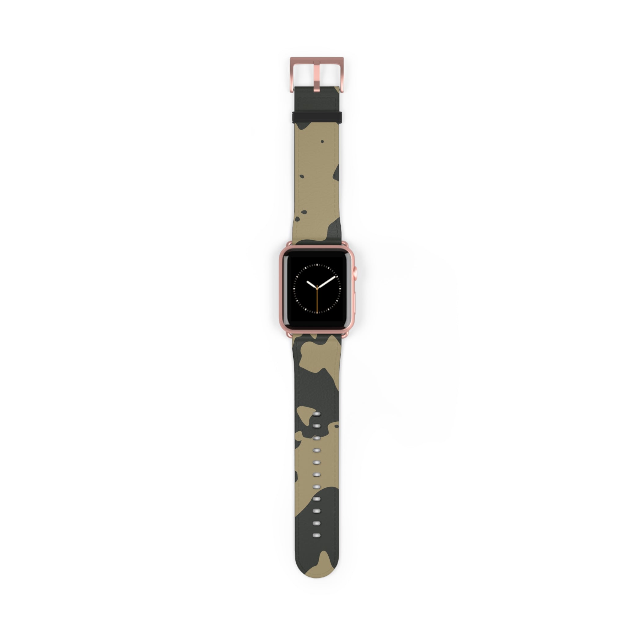 Apple Watch Band - 100% Faux Leather 42 - 45 mm Rose Gold Matte - phone cases