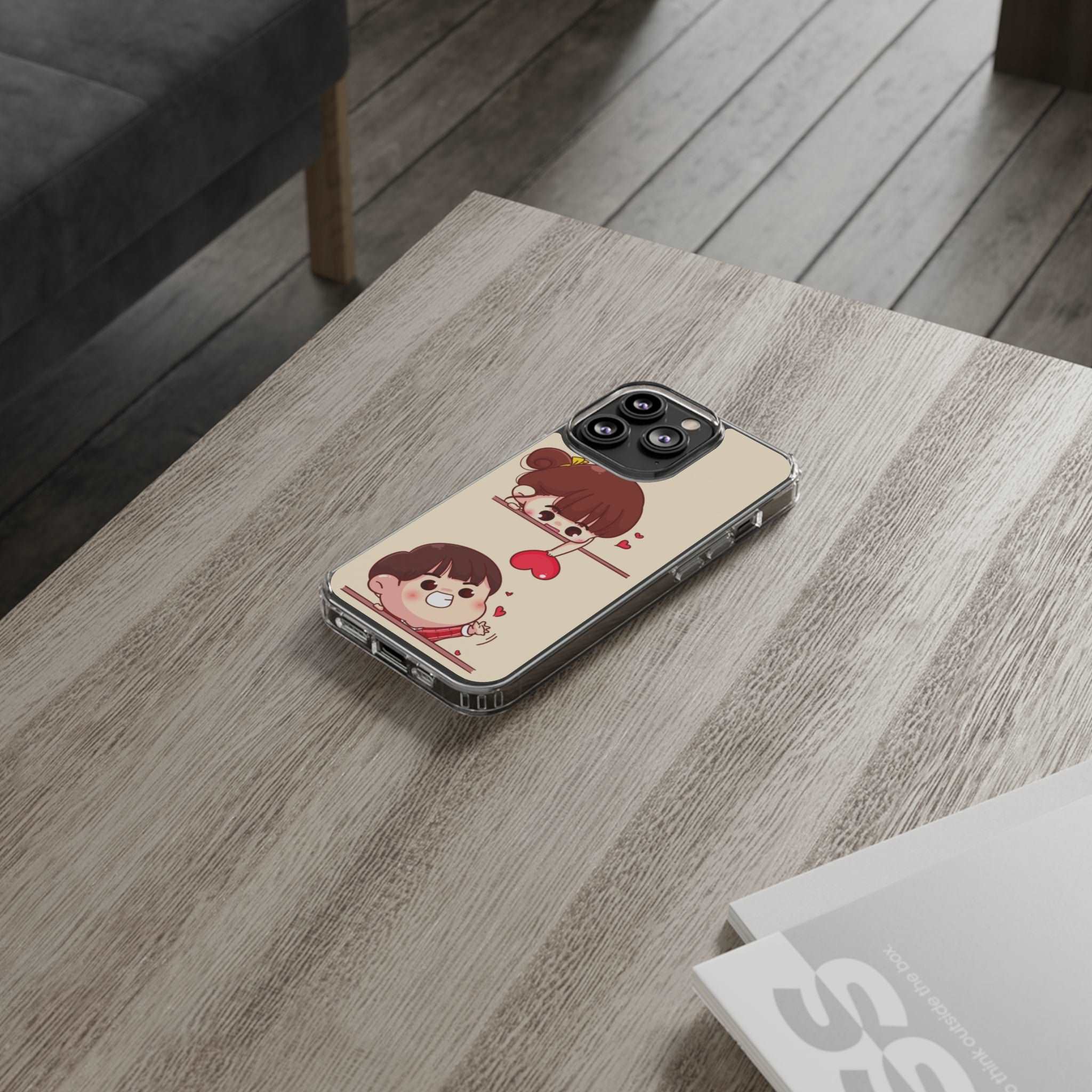 Couples - iPhone Clear Cases - phone cases