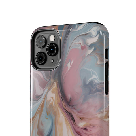 Liquid colored marble - iPhone Tough Cases - phone cases