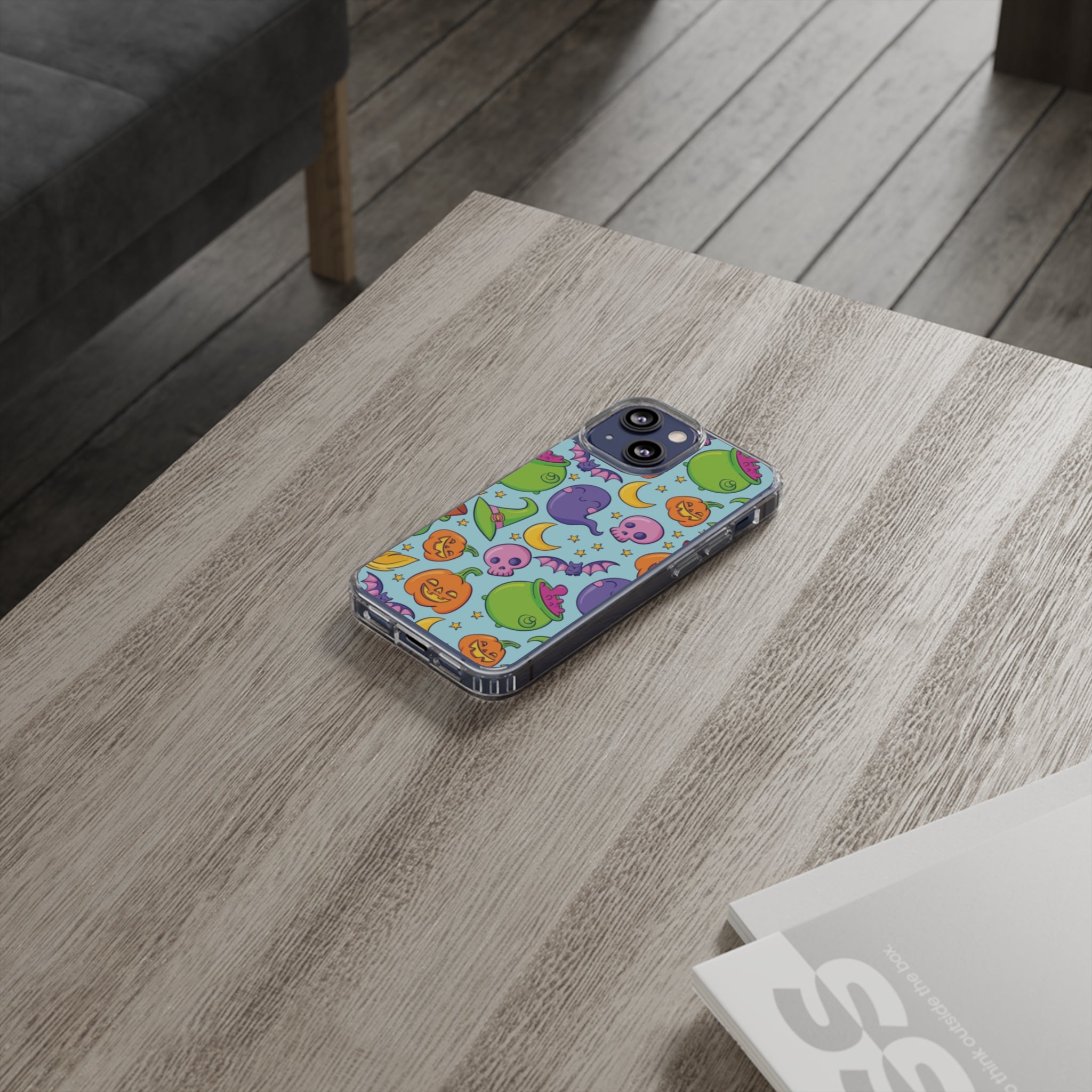 Halloween - iPhone Clear Cases - phone cases