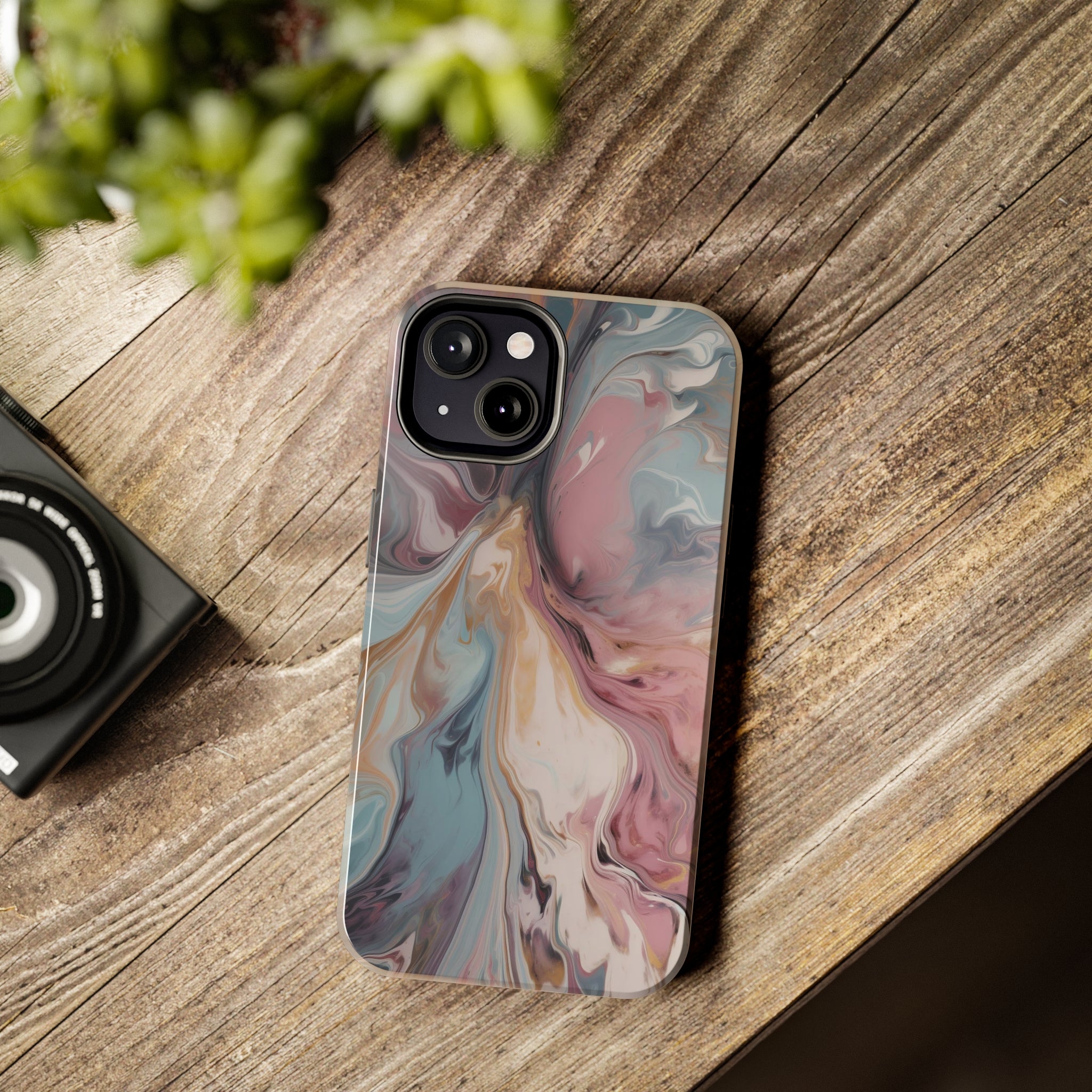 Liquid colored marble - iPhone Tough Cases - phone cases