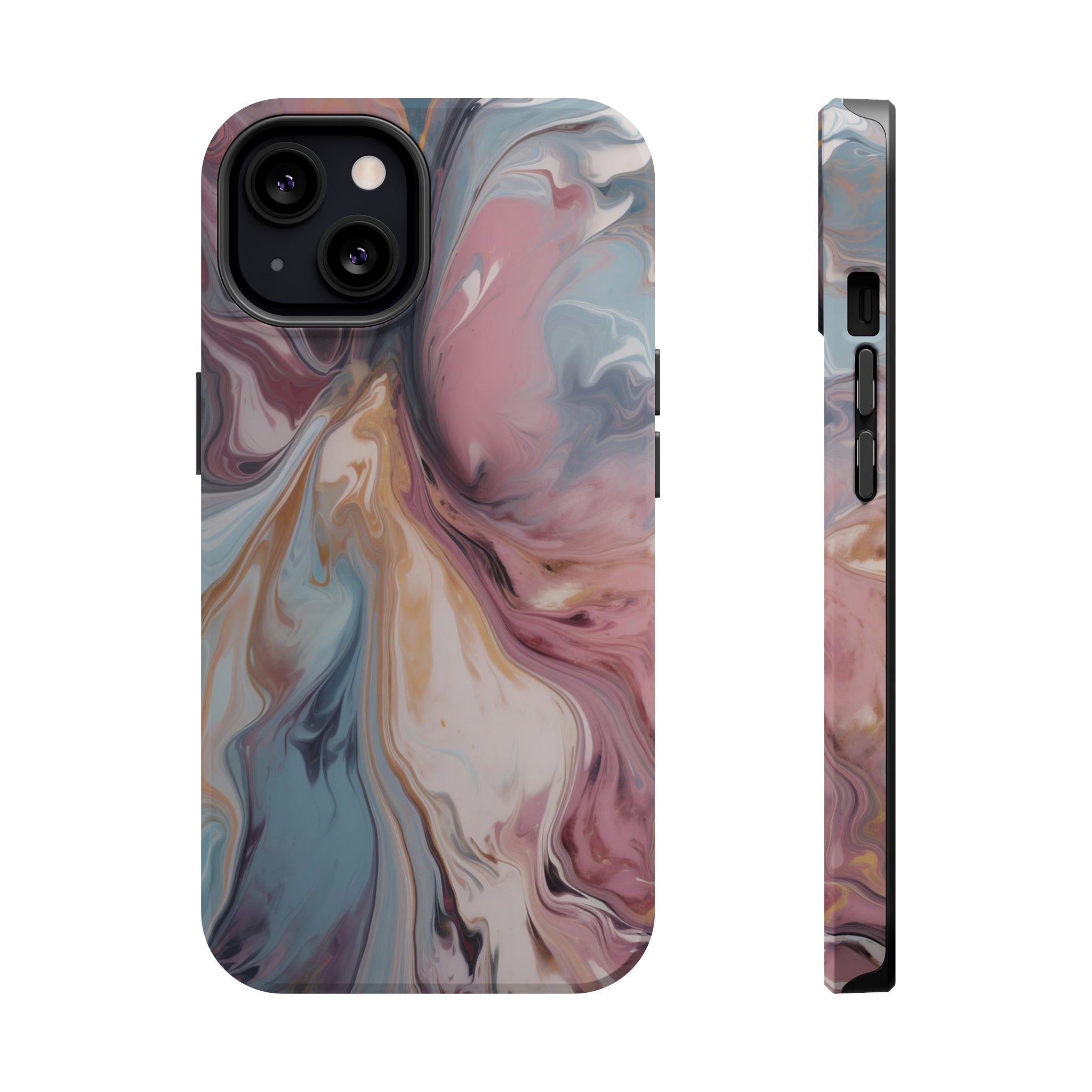 Liquid colored marble - MagSafe Cases iPhone 13 Matte - phone cases