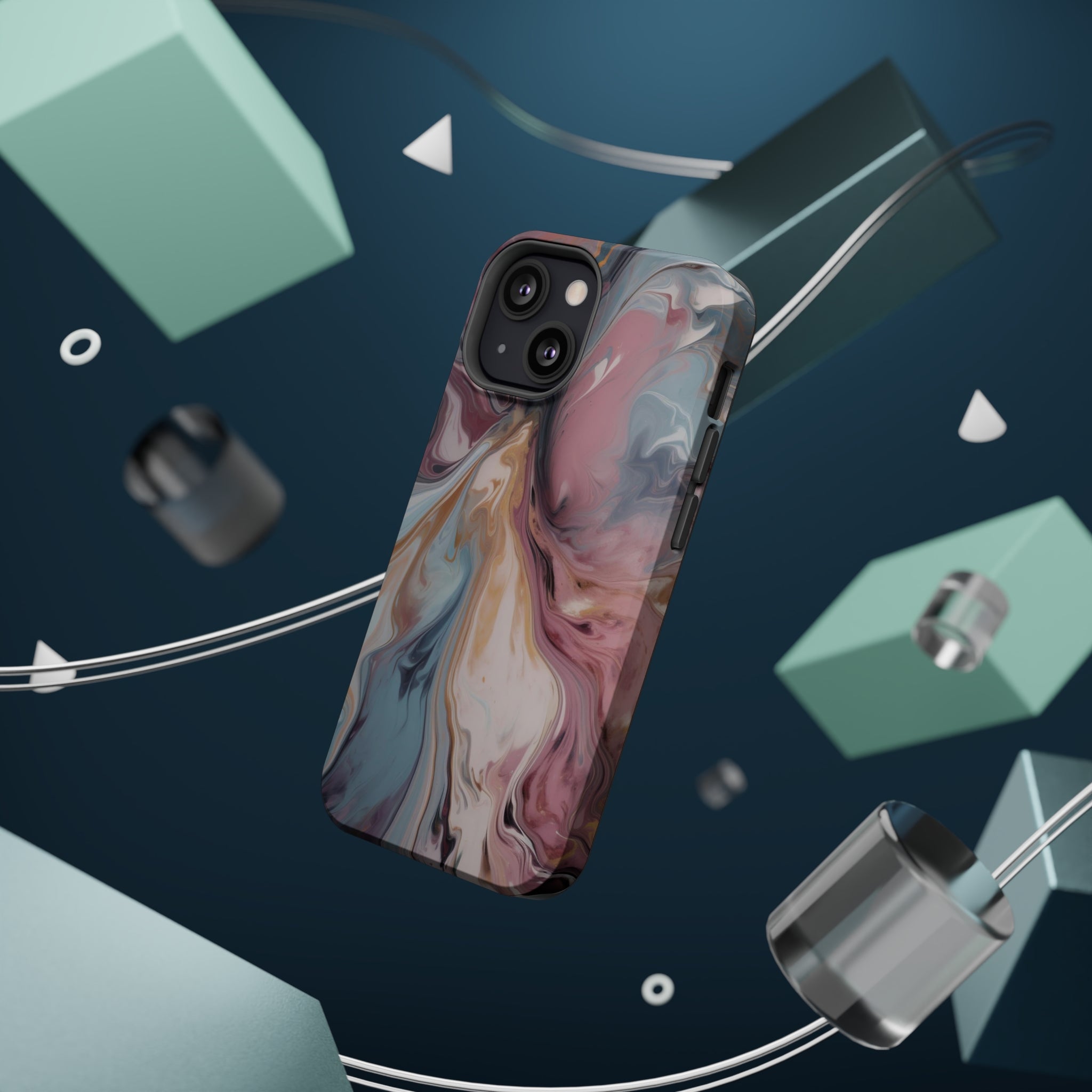 Liquid colored marble - MagSafe Cases - phone cases