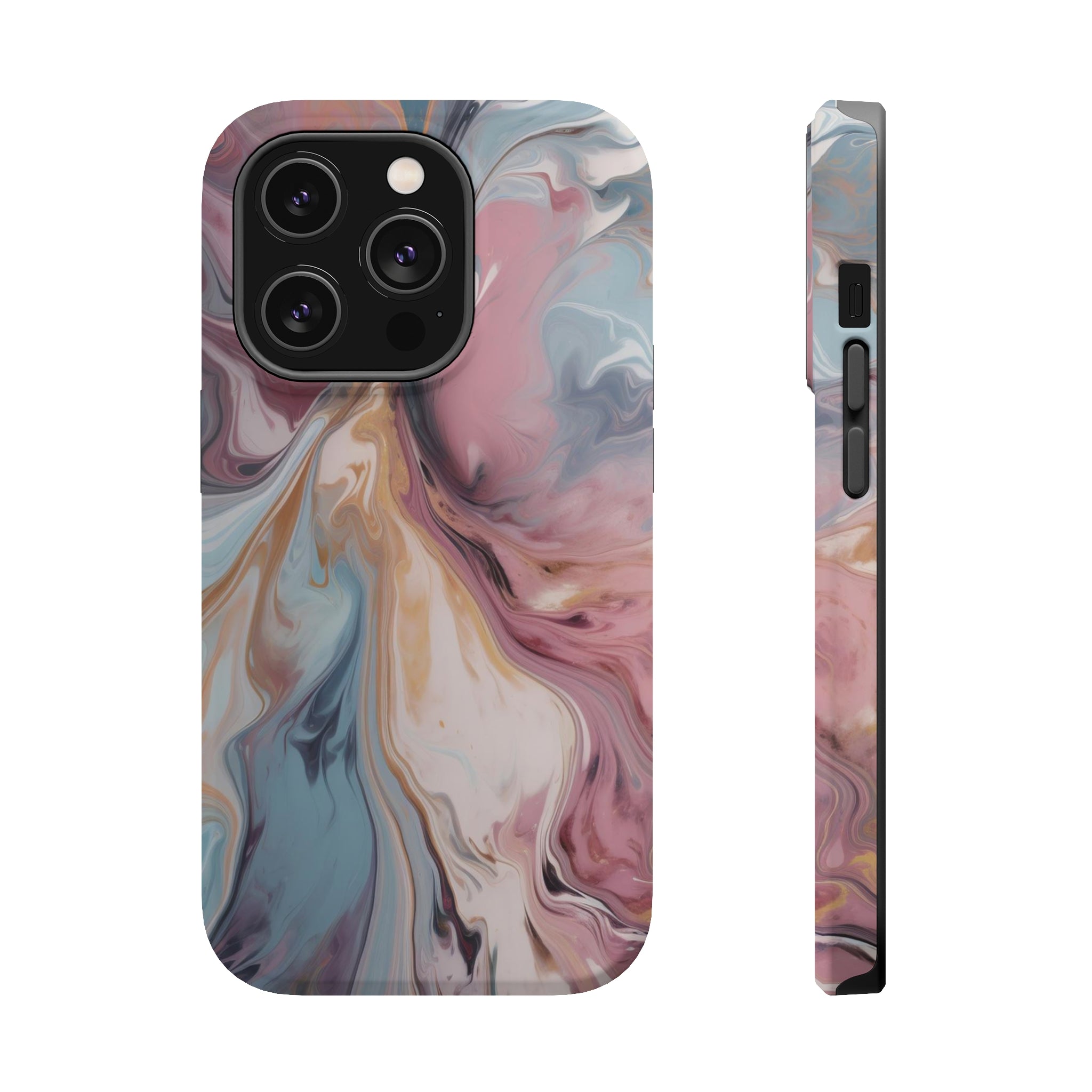 Liquid colored marble - MagSafe Cases iPhone 14 Pro Matte - phone cases