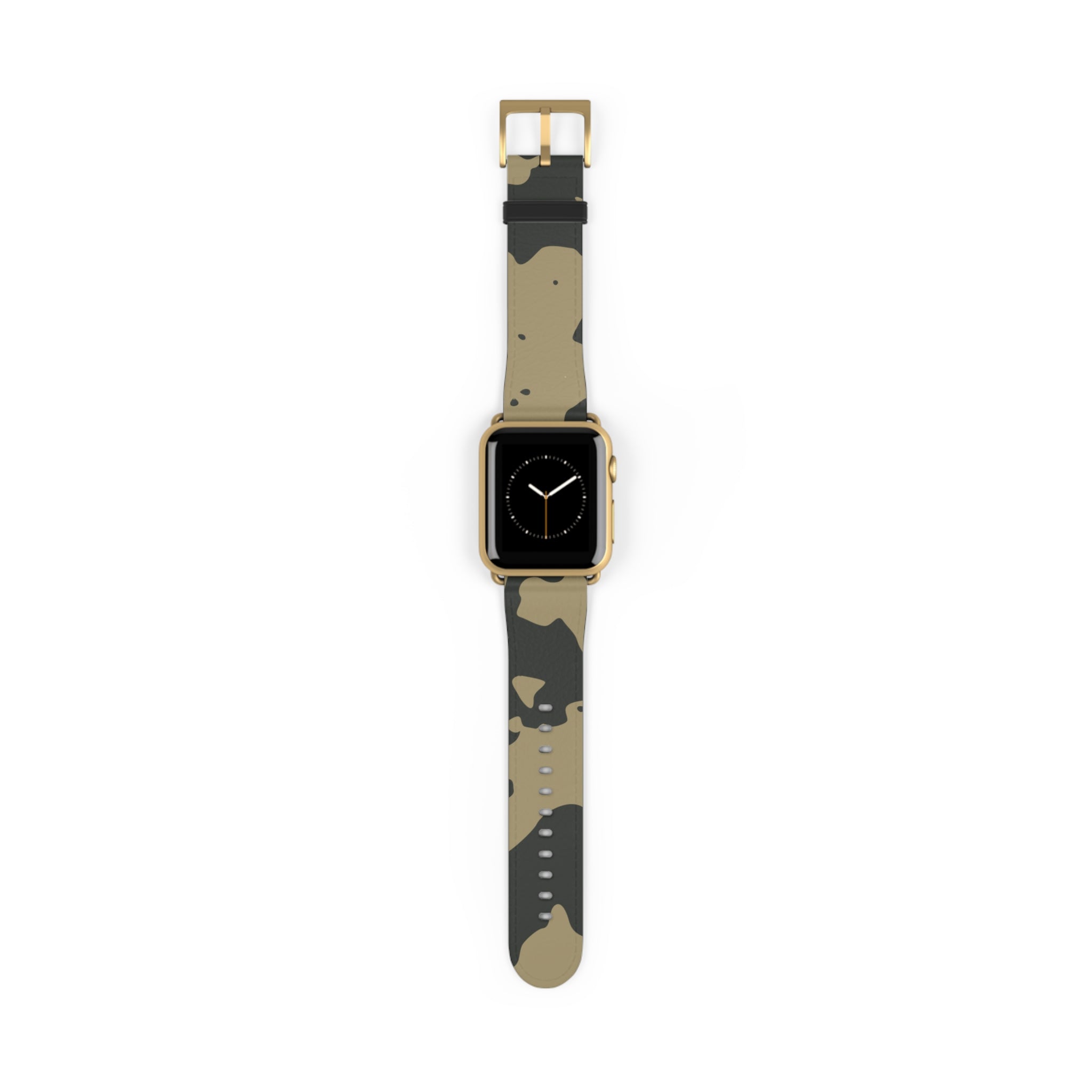 Apple Watch Band - 100% Faux Leather 38 - 41 mm Gold Matte - phone cases