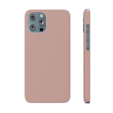 Blush Pink - iPhone Slim Cases iPhone 12 Pro Max - phone cases