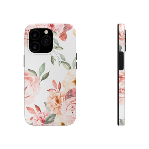 Vintage Floral - iPhone Tough Cases iPhone 13 Pro - phone cases