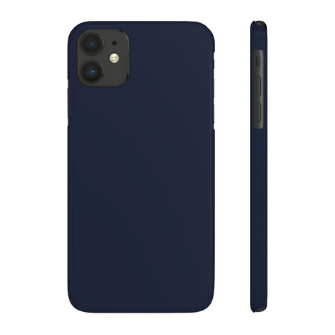 Dark Blue - iPhone Slim Cases iPhone 11 - phone cases