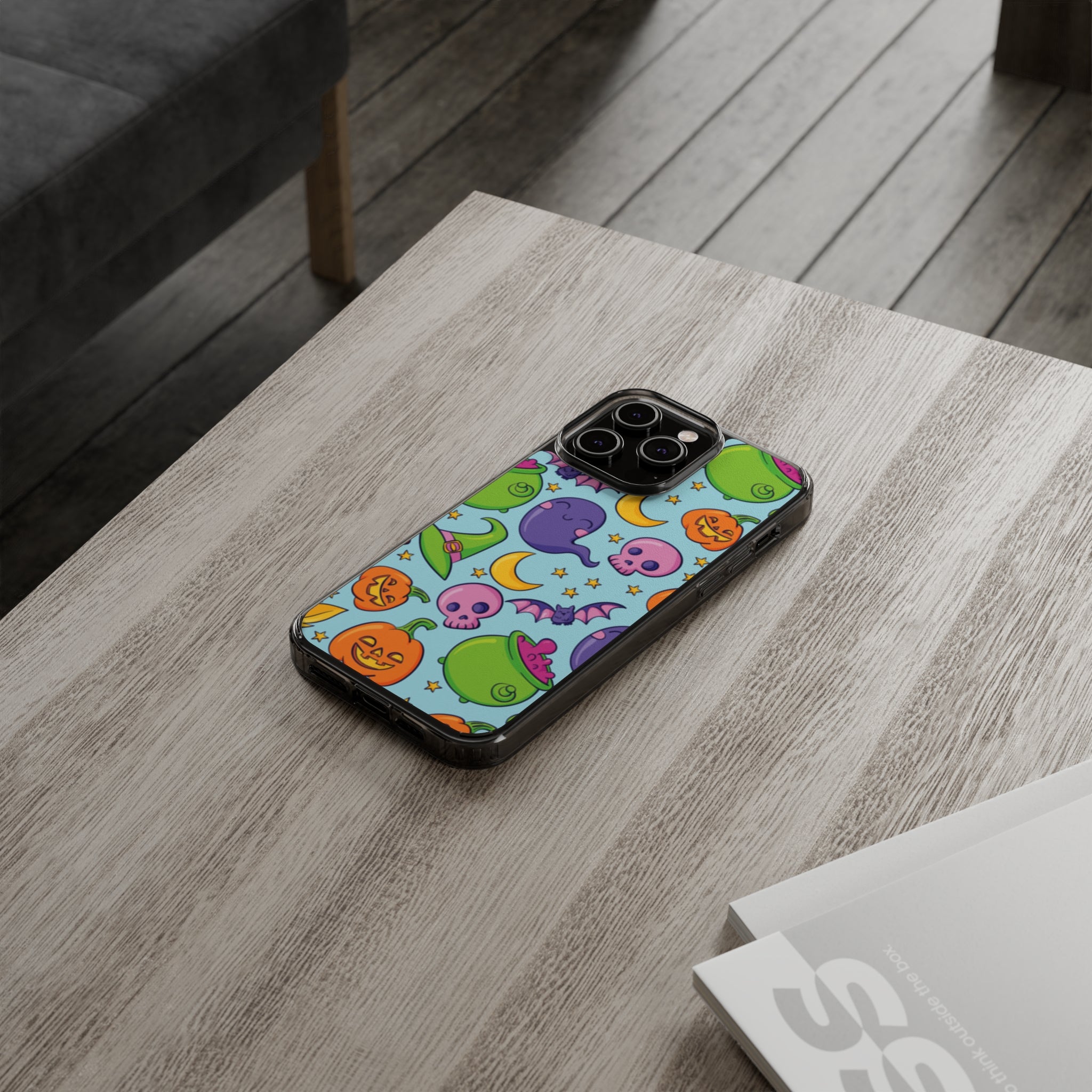 Halloween - iPhone Clear Cases - phone cases