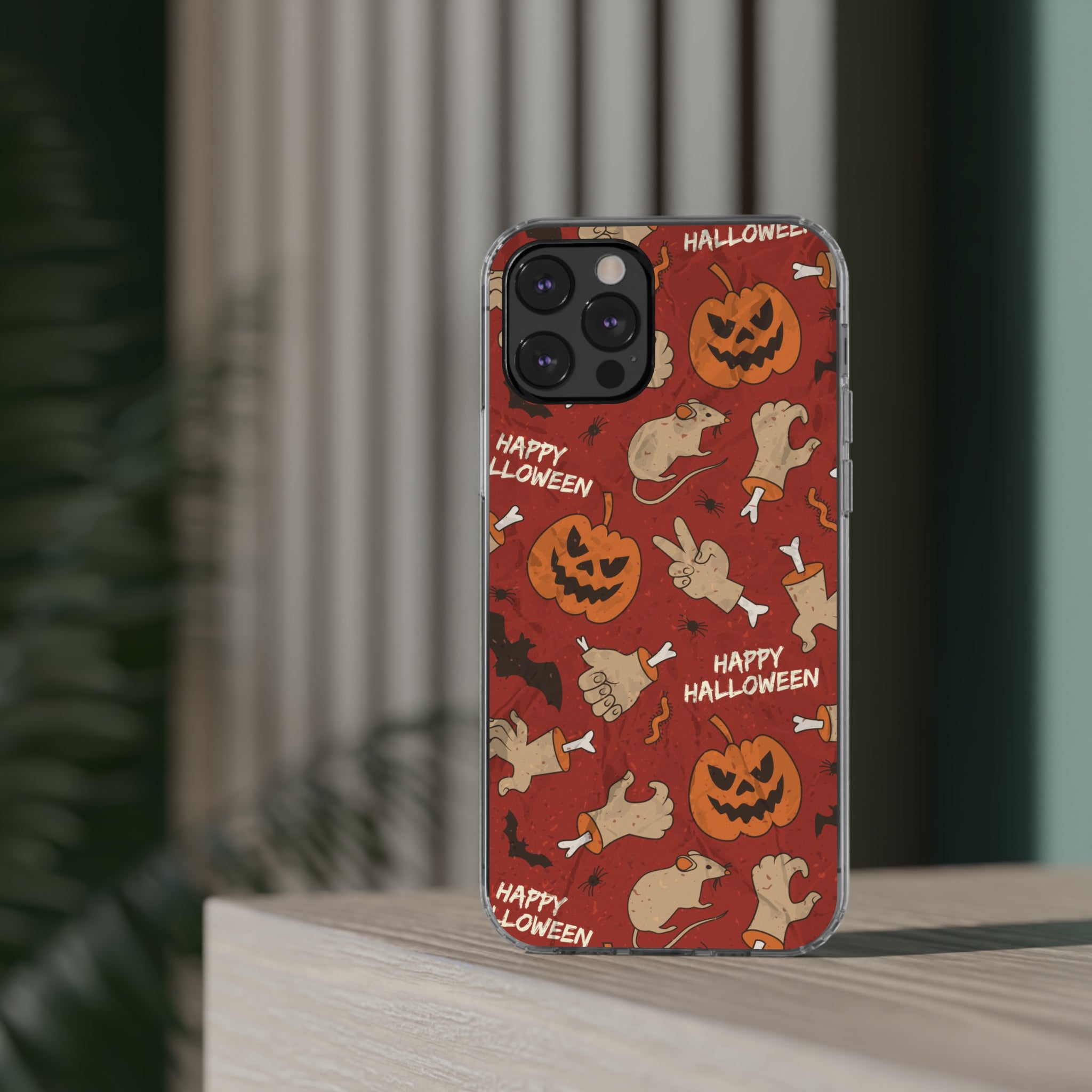 Halloween - iPhone Clear Cases - phone cases