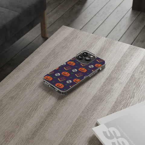Halloween - iPhone Clear Cases - phone cases