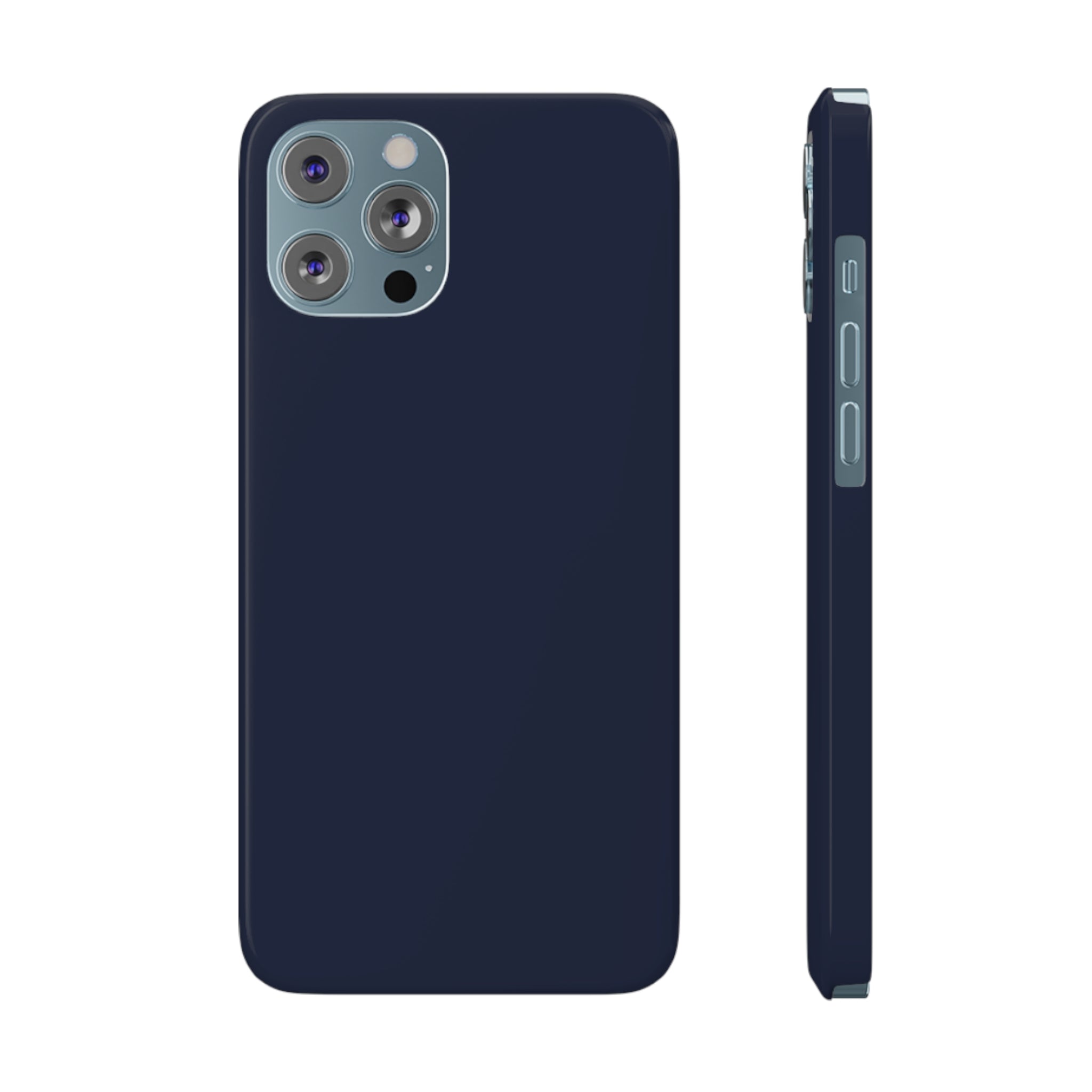 Dark Blue - iPhone Slim Cases iPhone 12 Pro Max - phone cases