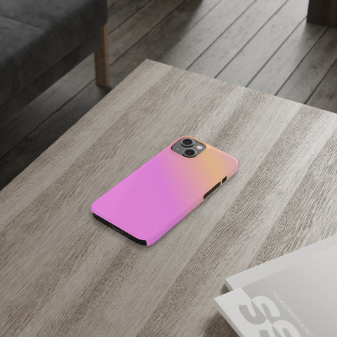 Gradient Pink - iPhone Slim Cases - phone cases