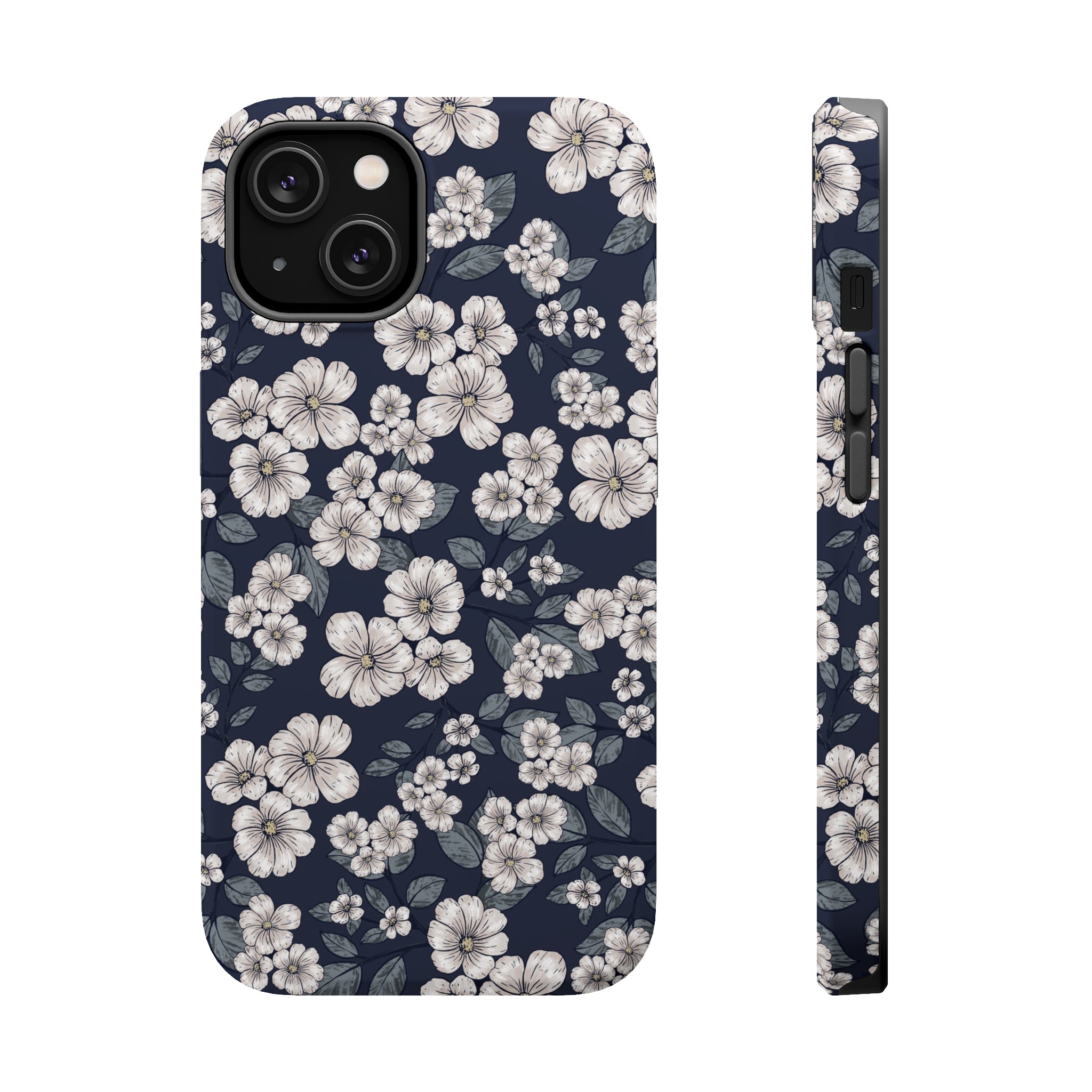 Floral - MagSafe Cases iPhone 14 Matte - phone cases