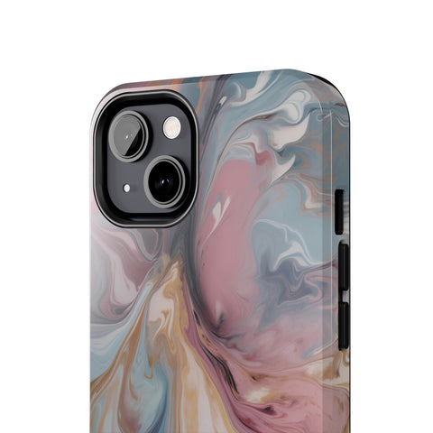 Liquid colored marble - iPhone Tough Cases - phone cases