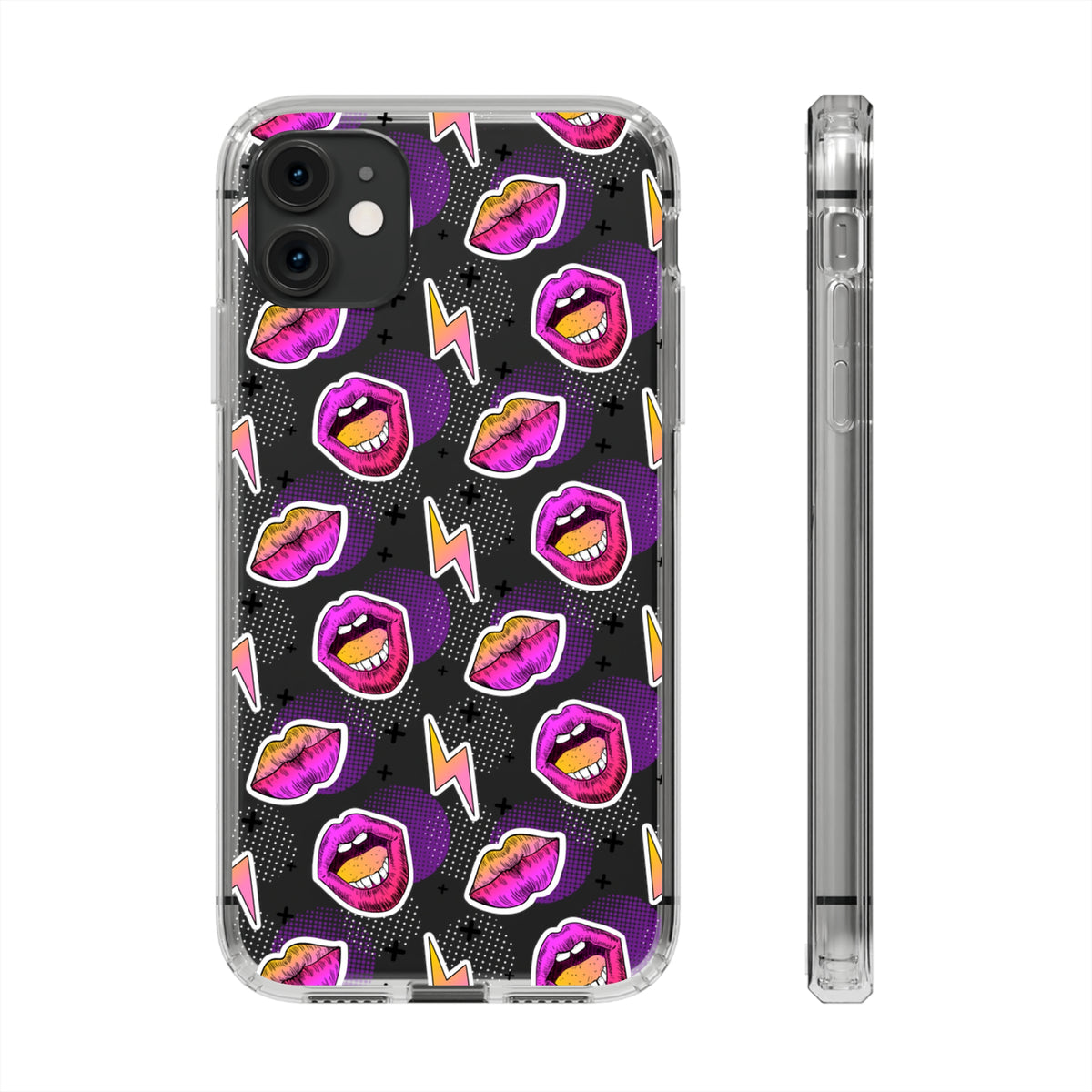 Clear Lips - iPhone Clear Cases iPhone 11 Without gift packaging - phone cases