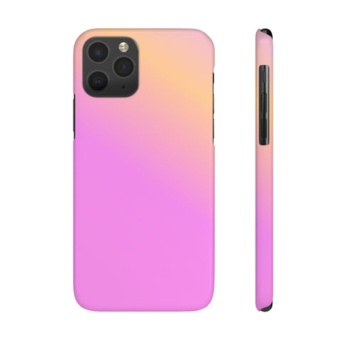 Gradient Pink - iPhone Slim Cases iPhone 11 Pro - phone cases