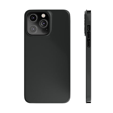 Coal Black - iPhone Slim Cases iPhone 14 Pro Max - phone cases